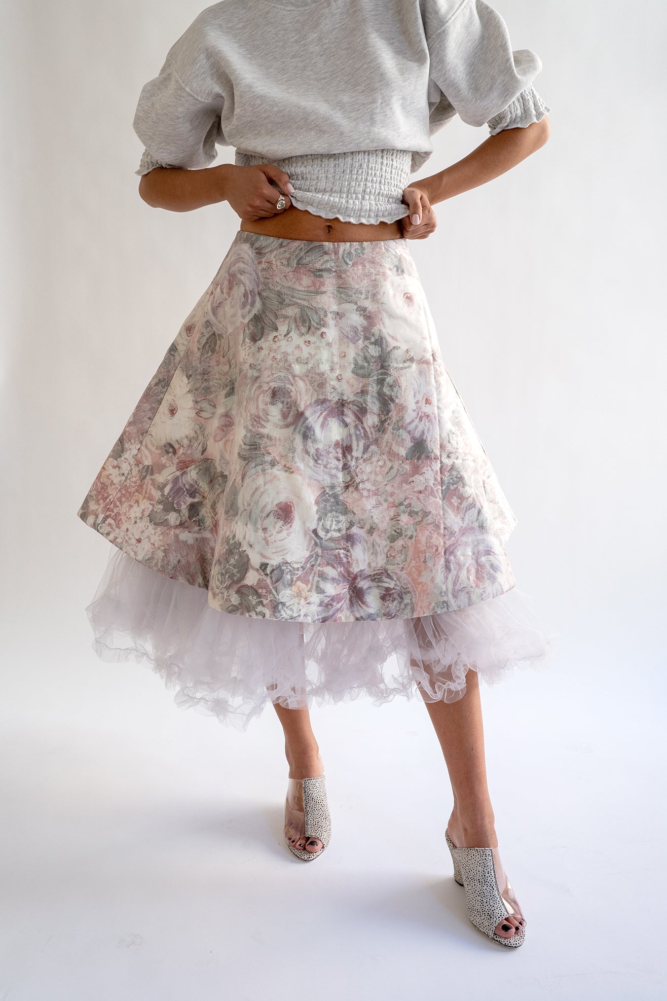 NICKLAS SKOVGAARD, Beata Skirt, Pink Floral