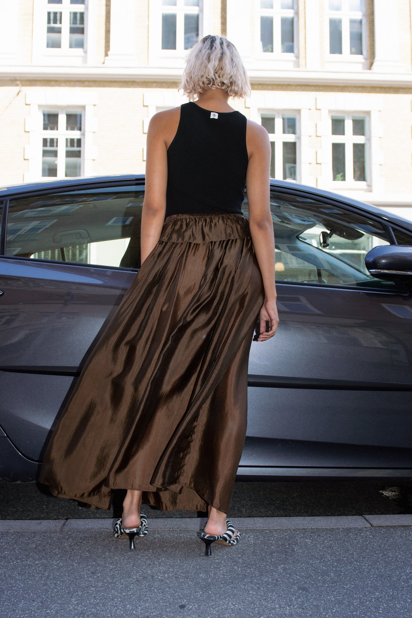 THE GARMENT, Gilian Maxi Skirt, Espresso