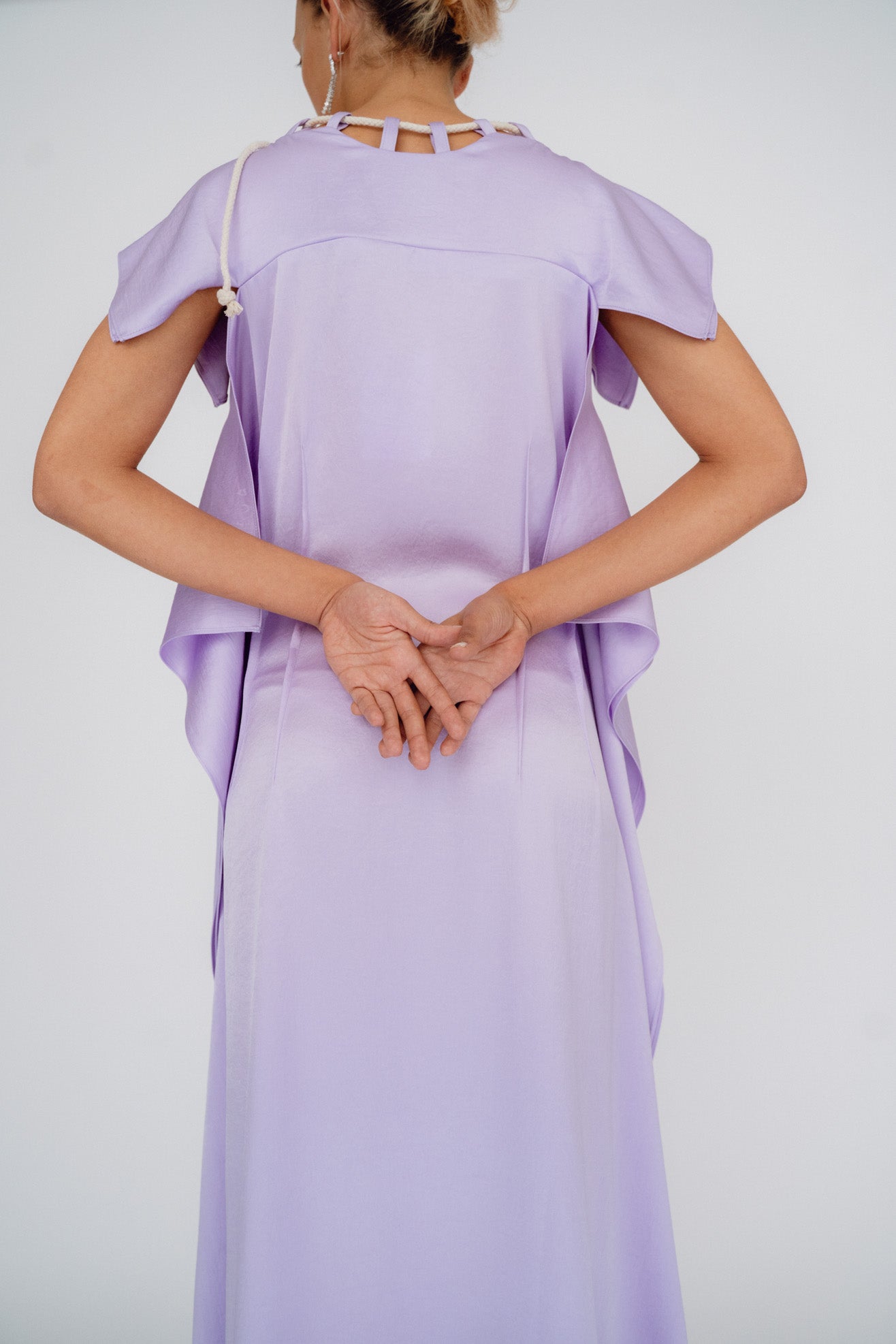 SKARULE, Silky Panel Dress