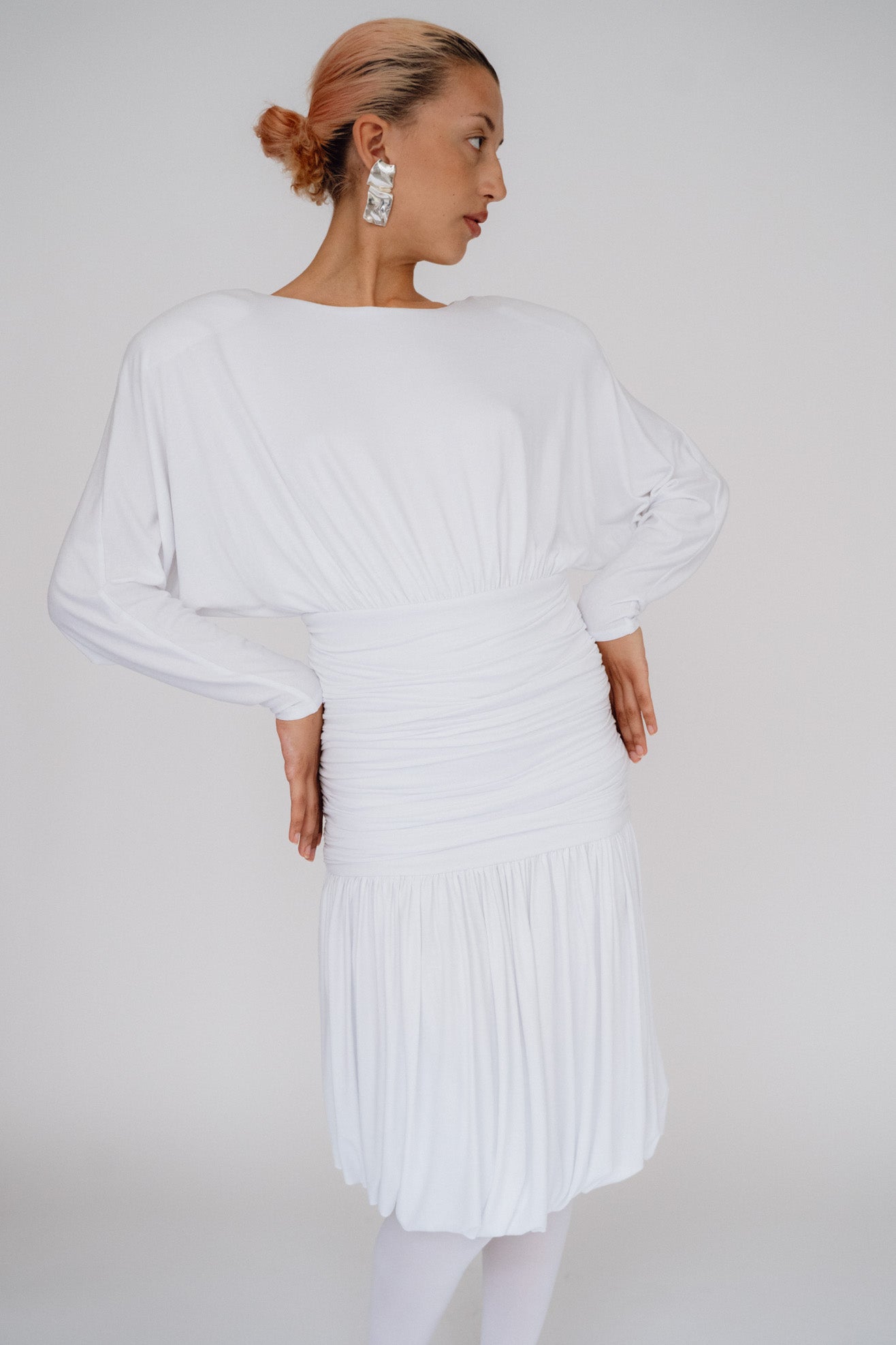 NICKLAS SKOVGAARD, Lori Dress, White