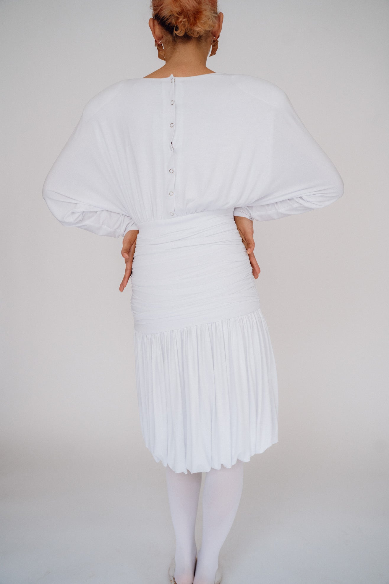 NICKLAS SKOVGAARD, Lori Dress, White