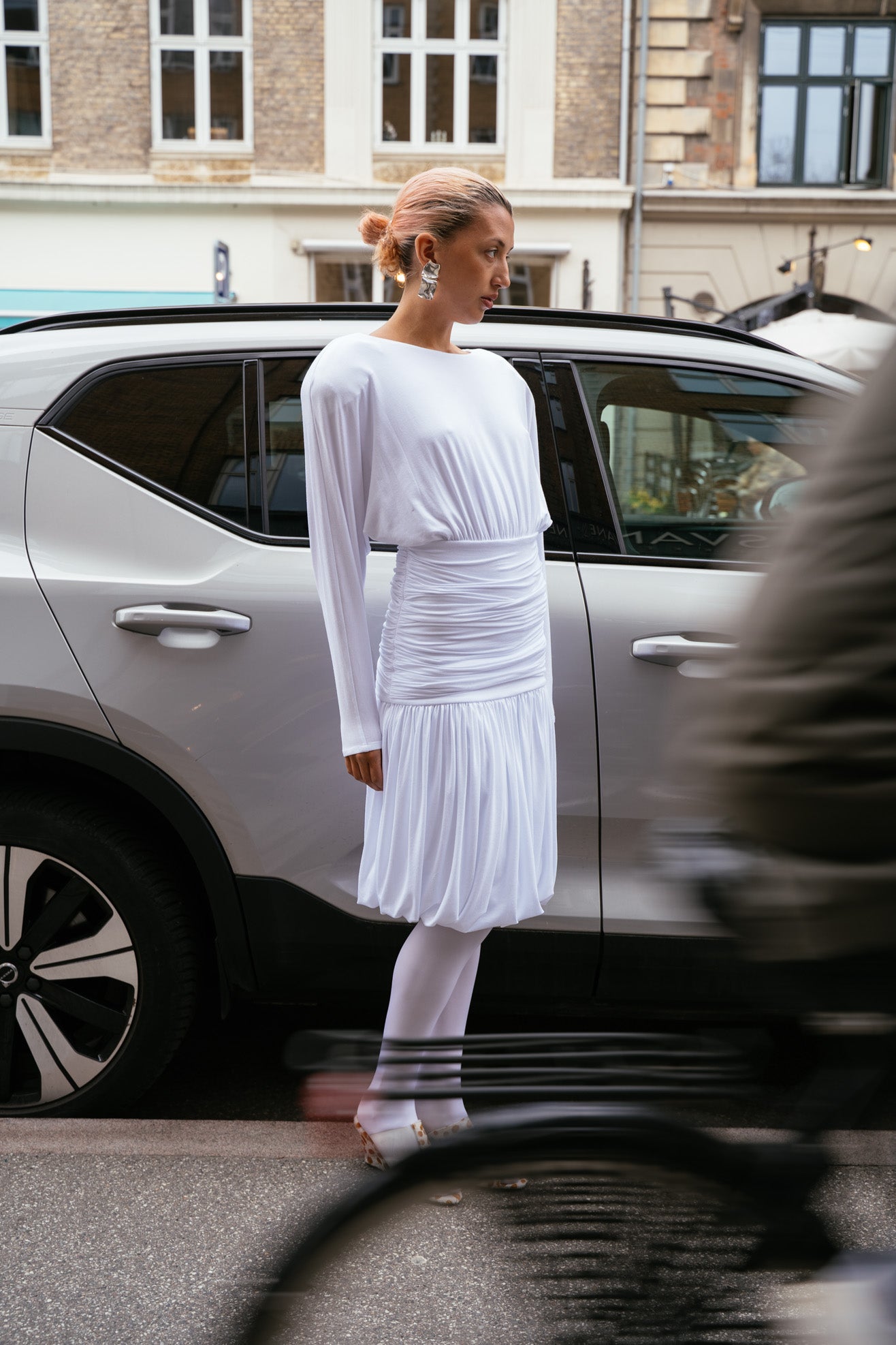 NICKLAS SKOVGAARD, Lori Dress, White