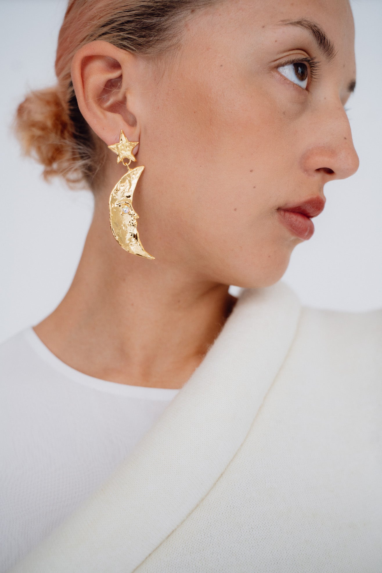 MONDO MONDO, Moon Earrings