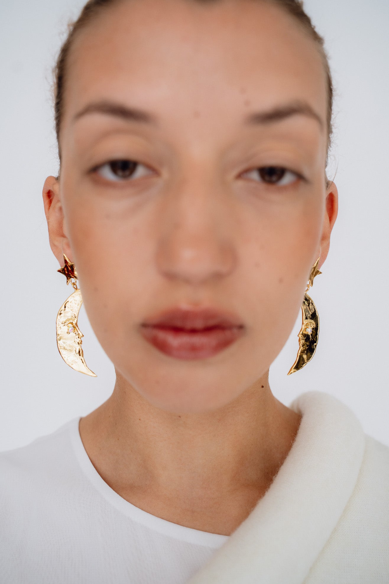 MONDO MONDO, Moon Earrings