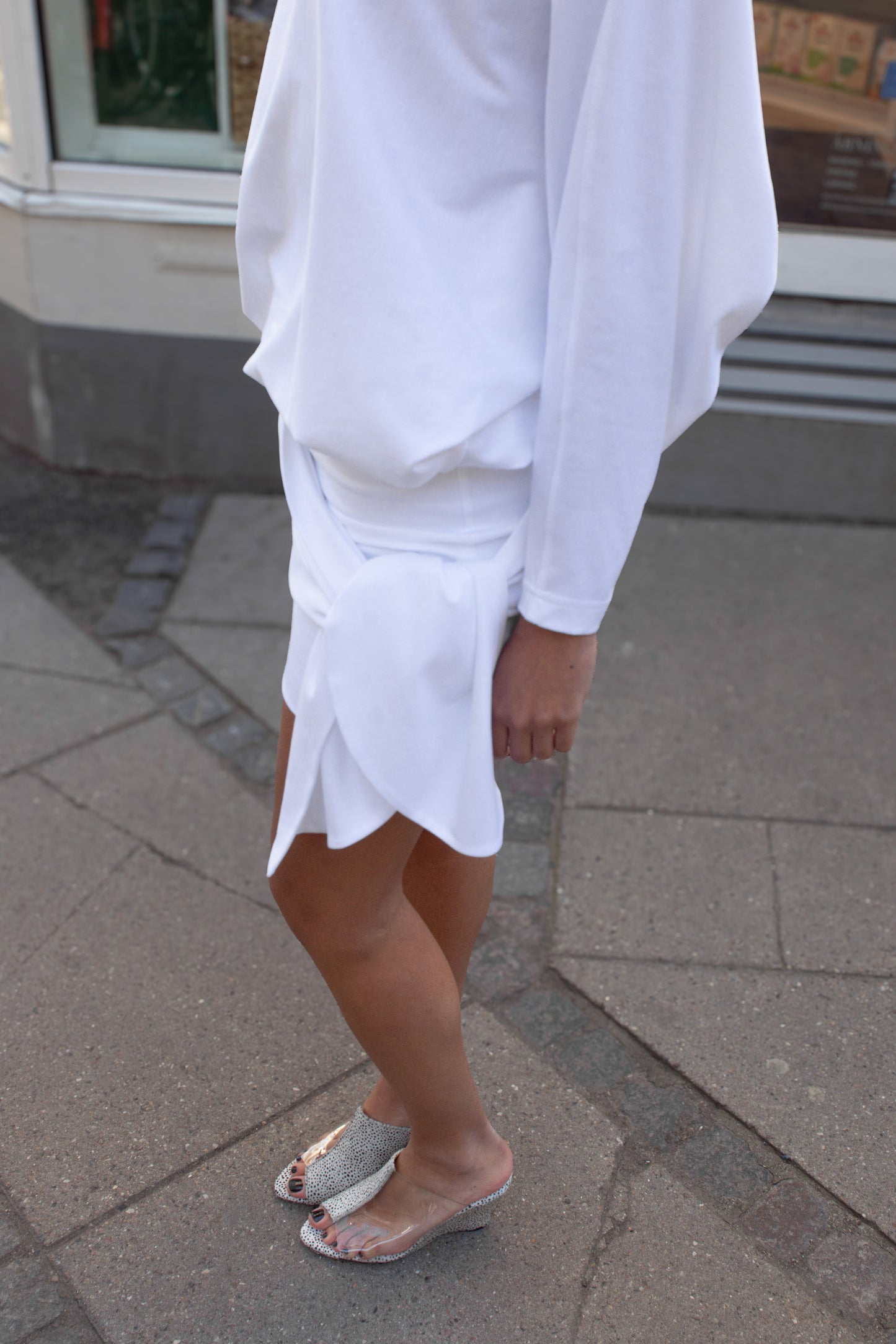 LAMIA LAGHA, Helena Dress, White