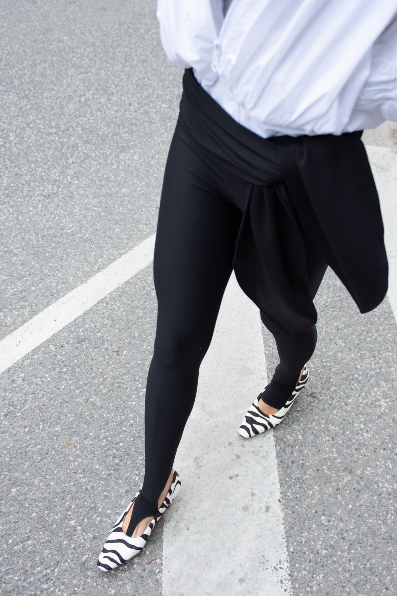 MICHELLE DEL RIO, Bianca Leggings, Black