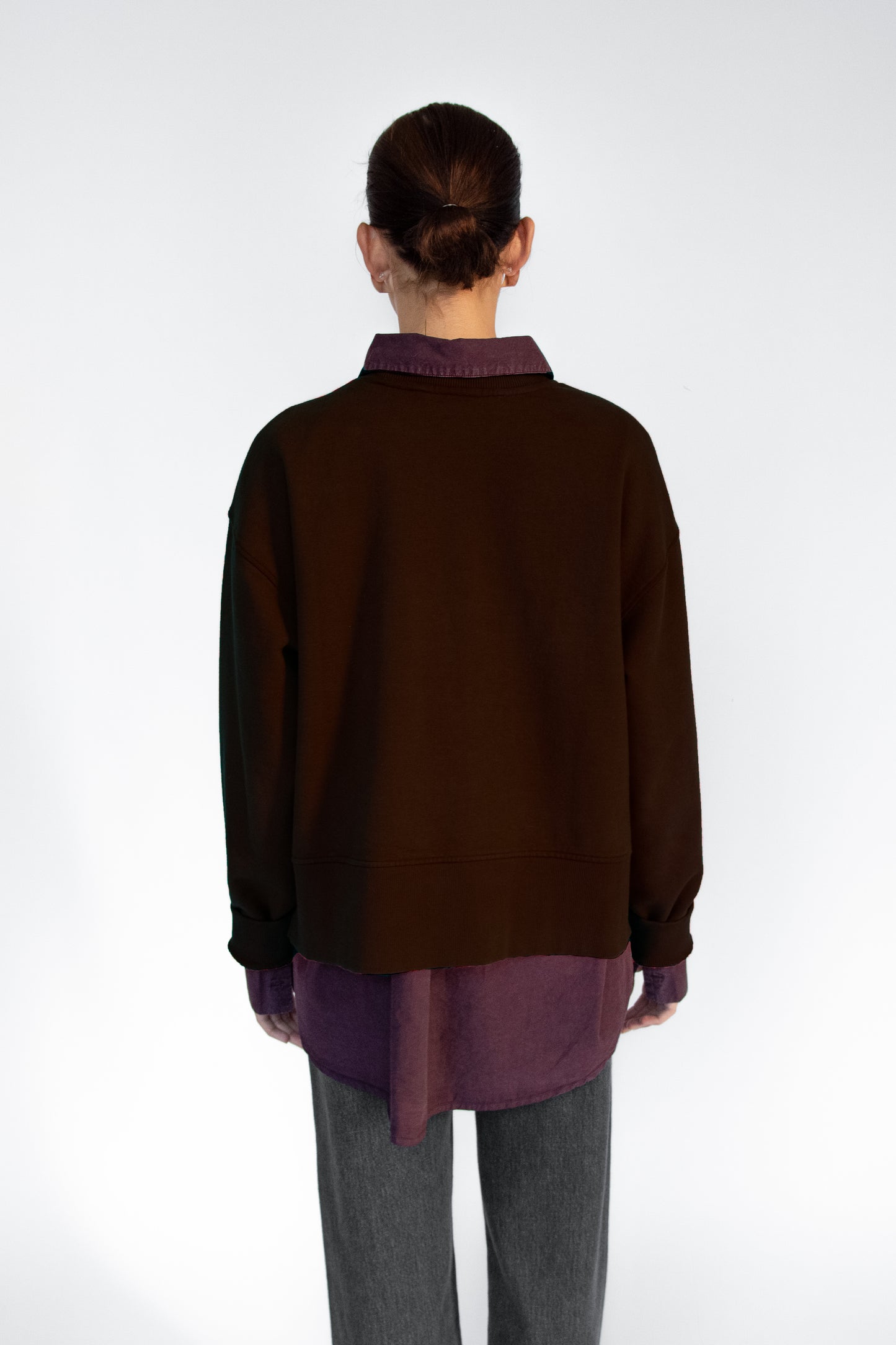 MR. LARKIN, Gladys Sweatshirt, Bark