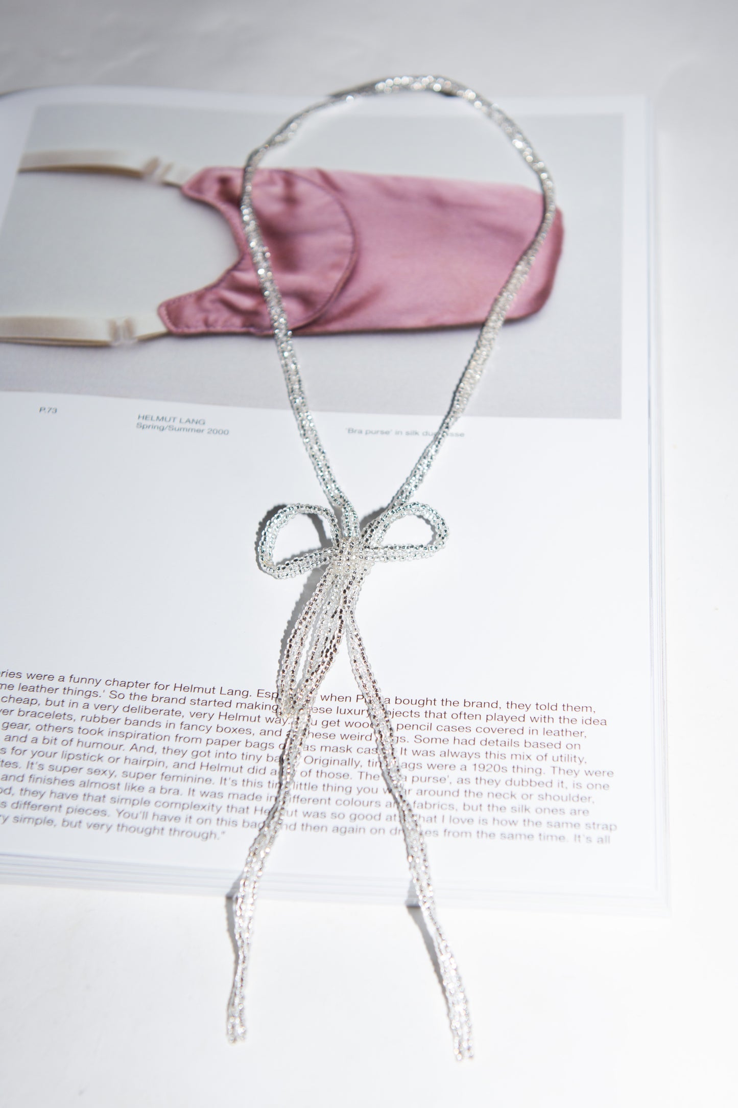 PURA UTZ, Bow Tie Bolo, Silver