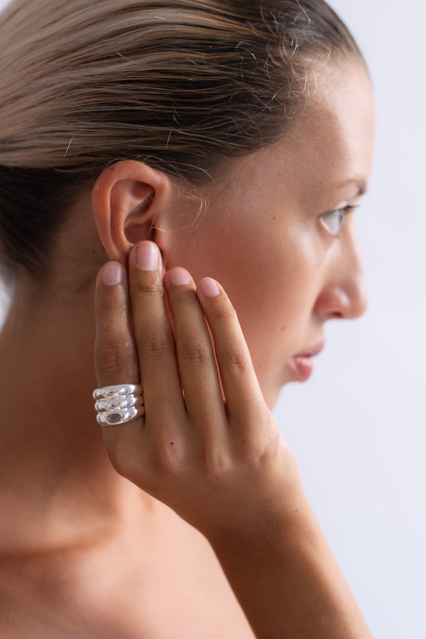 TRINE TUXEN, Echo Ring, Sterling Silver