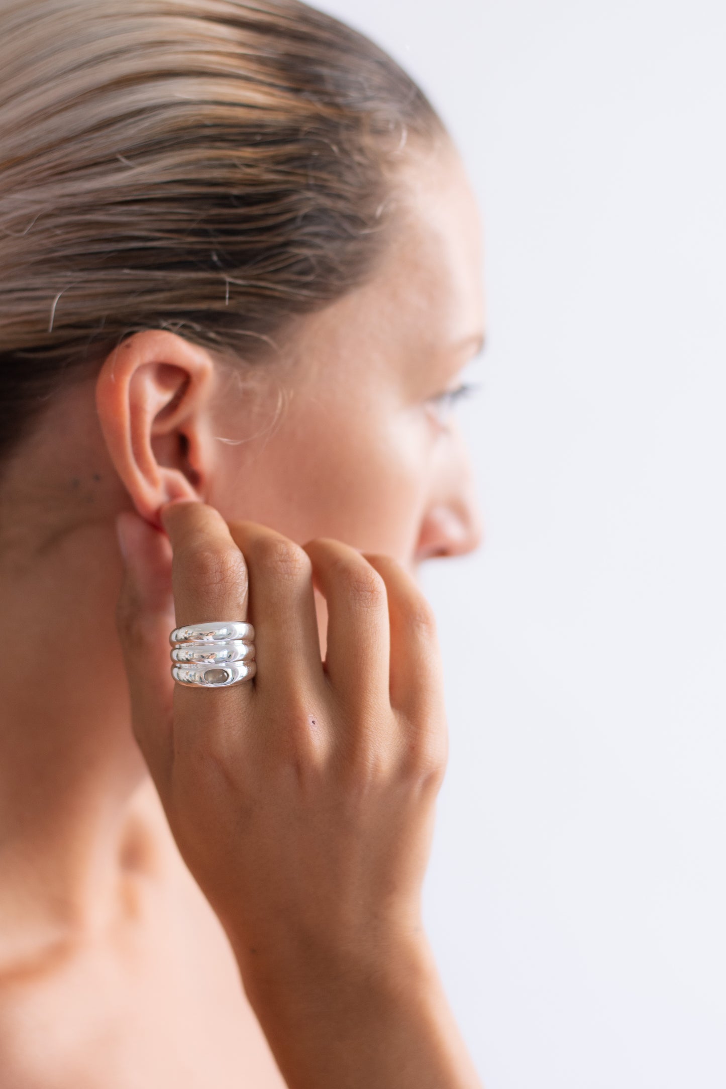 TRINE TUXEN, Echo Ring, Sterling Silver