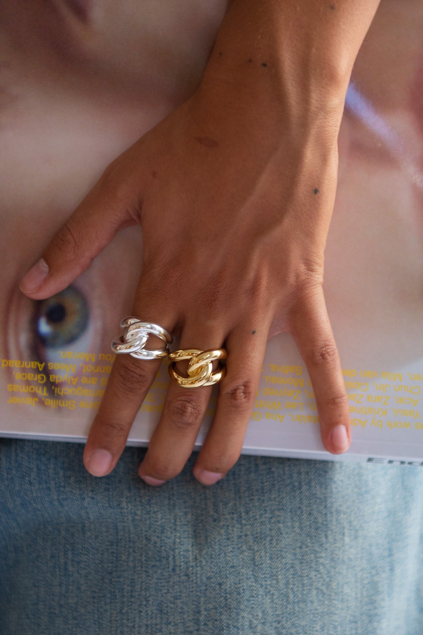 TRINE TUXEN, Ability Ring, Gold Plated