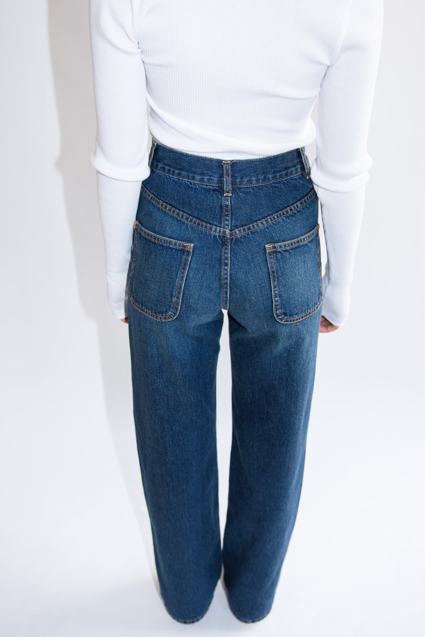 JESSE KAMM, Alta Jeans, Medium Roast