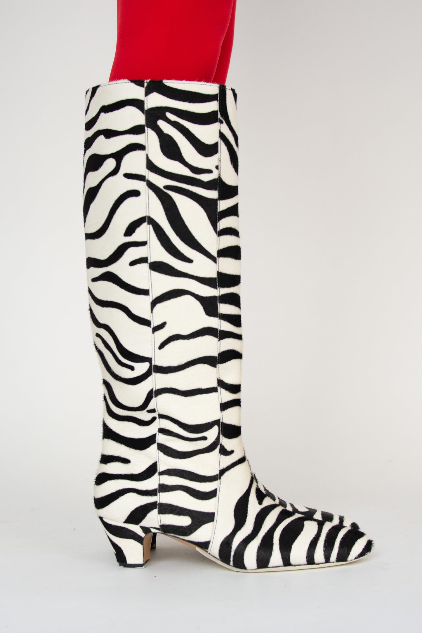 MR. LARKIN, Bane Boot, Ponyhair Zebra Large