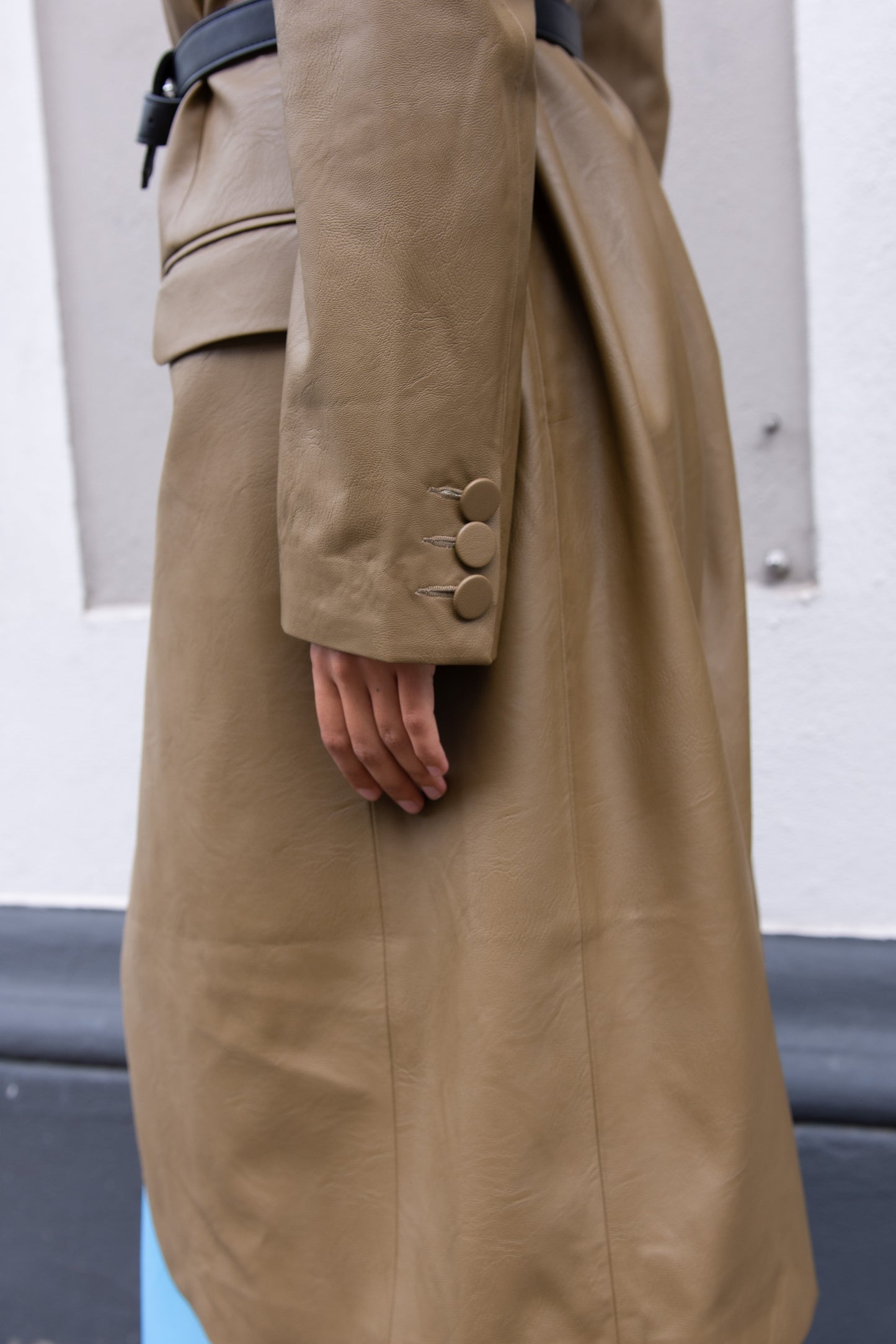 MR. LARKIN, Harper Long Blazer, Olive