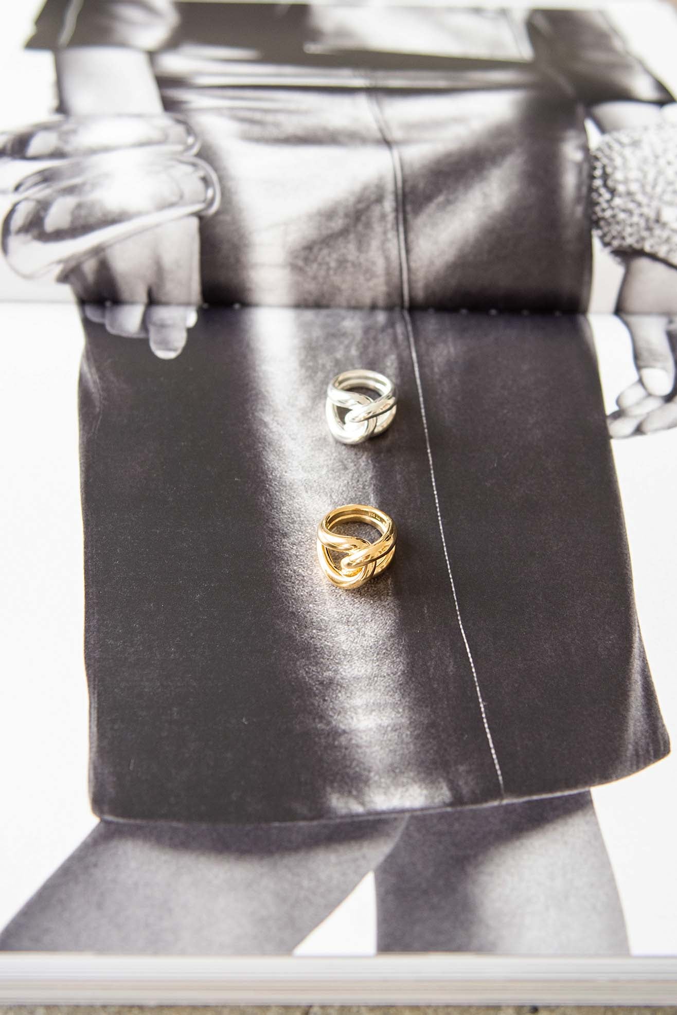 TRINE TUXEN, Ability Ring, Gold Plated
