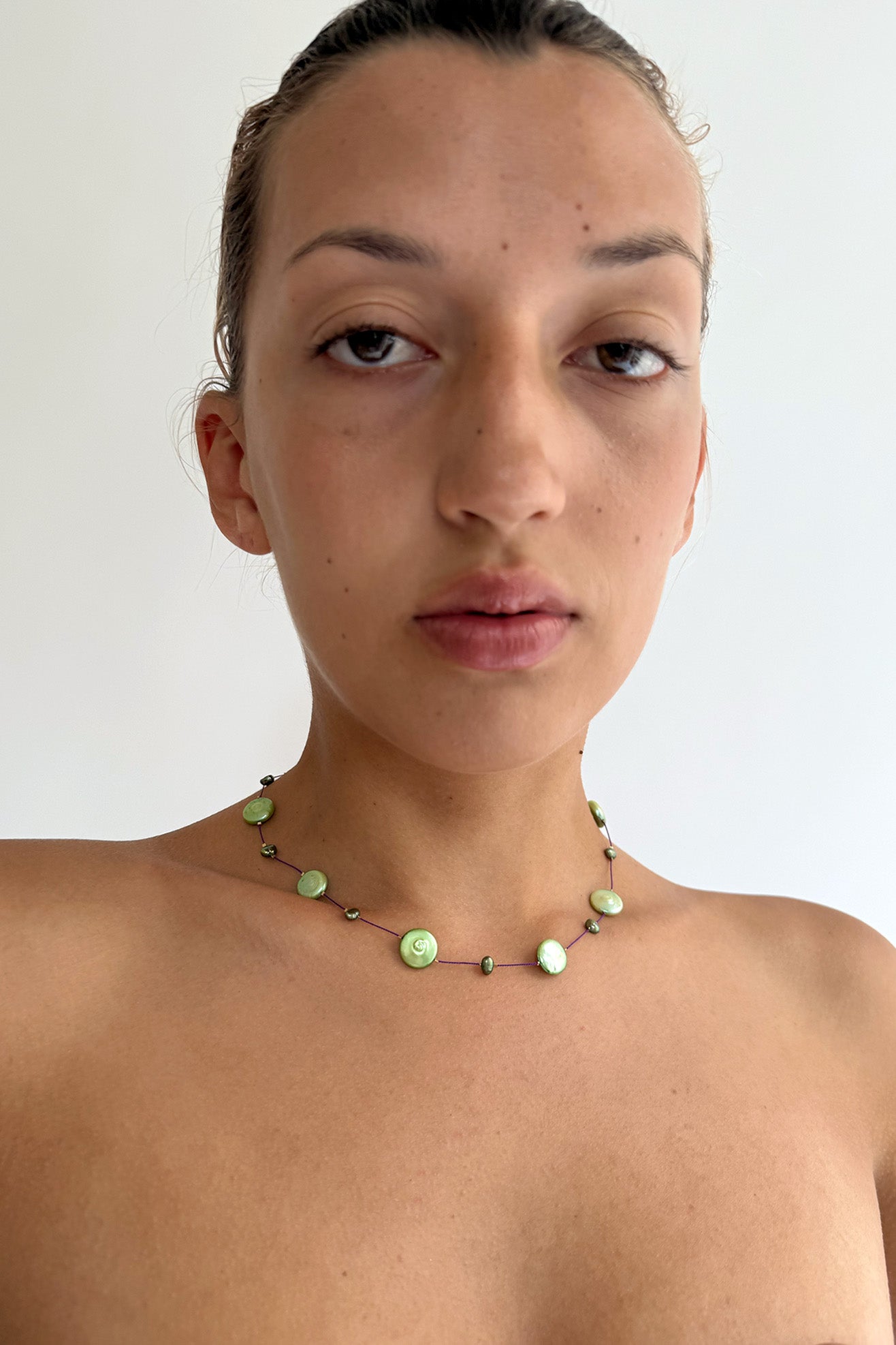 ISSHI, Desnuda Necklace, Palm