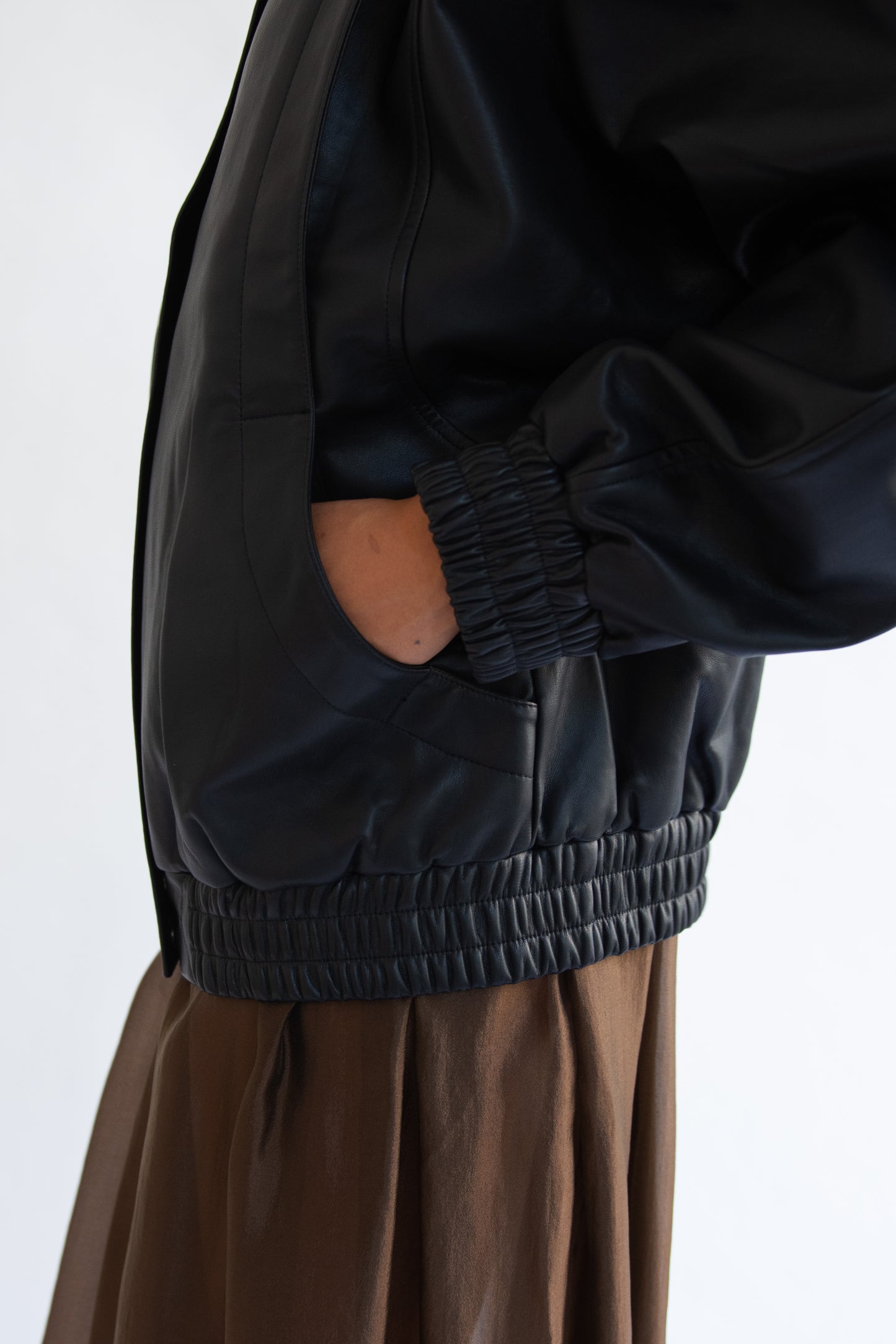 THE GARMENT, Brooklyn Panel Jacket, Black