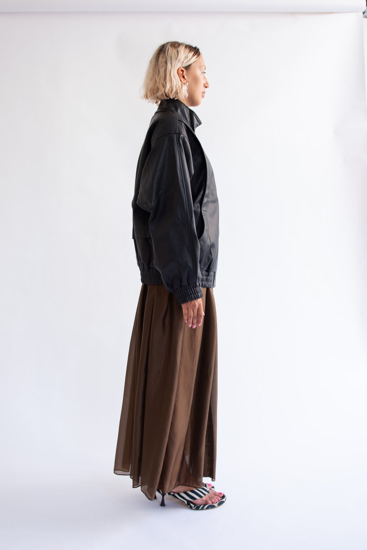 THE GARMENT, Brooklyn Panel Jacket, Black