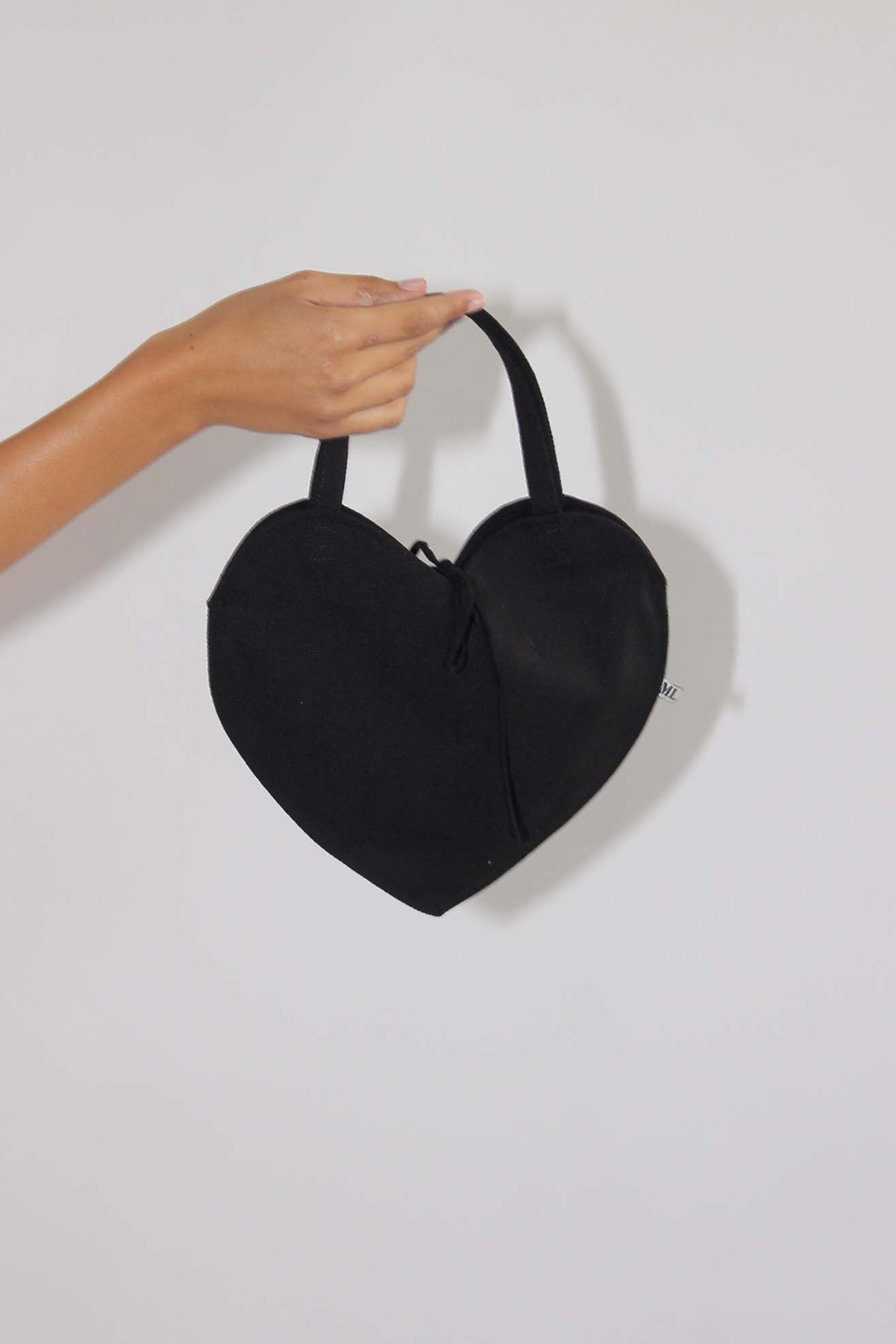 MR. LARKIN, Heart Bag, Black