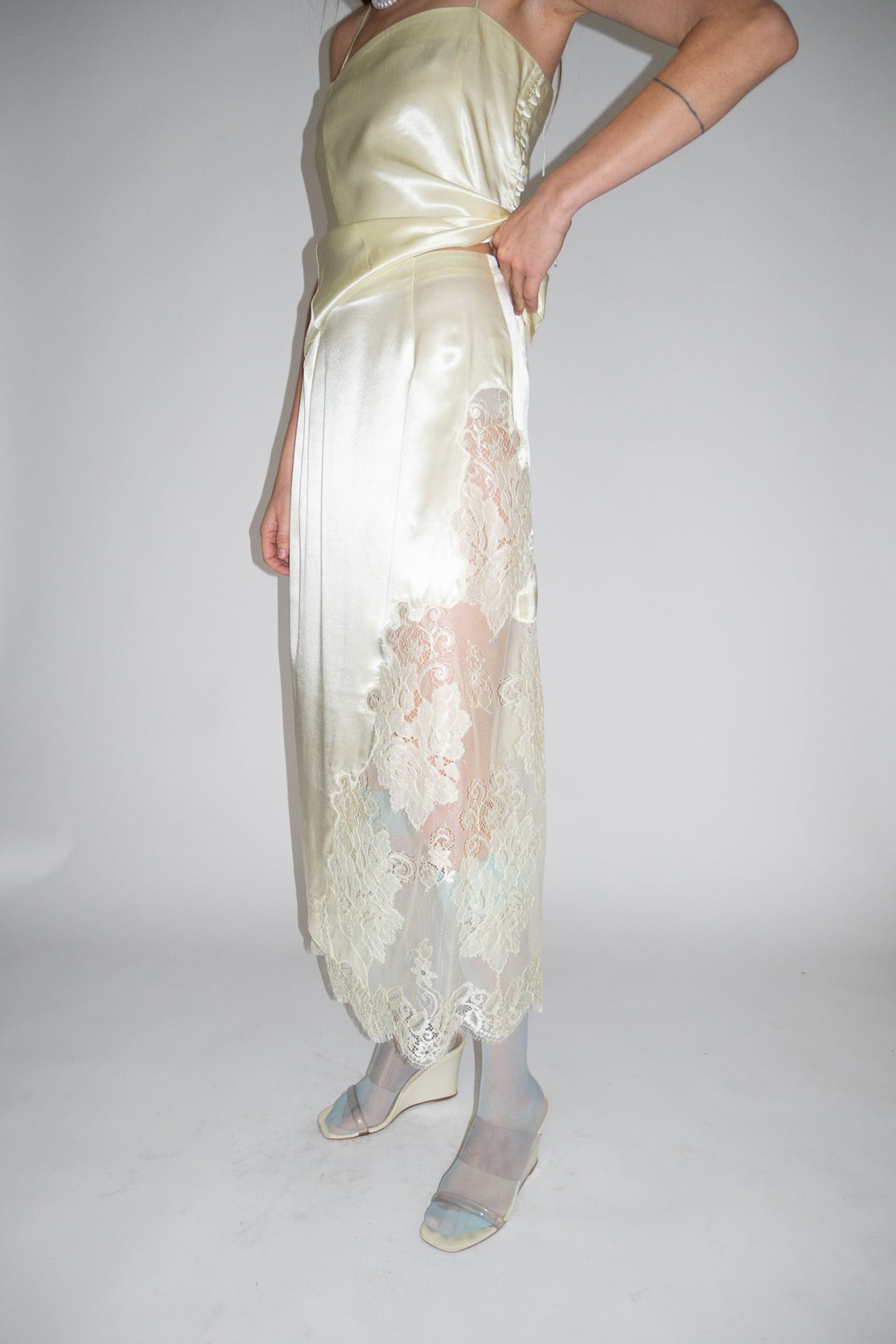 MR. LARKIN, Asta Skirt