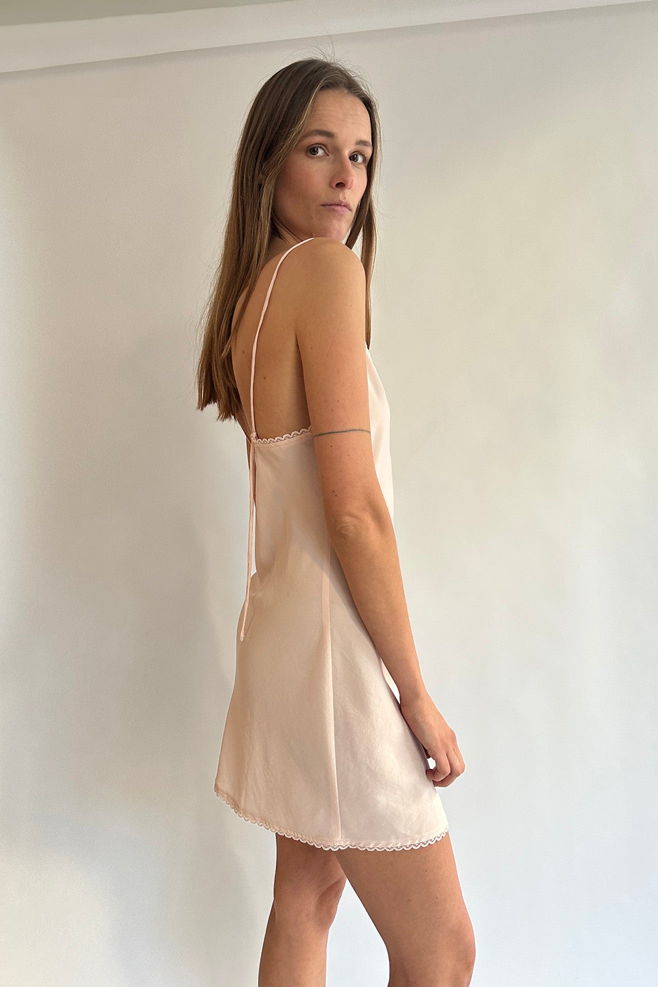MR. LARKIN, Mini Slip Dress