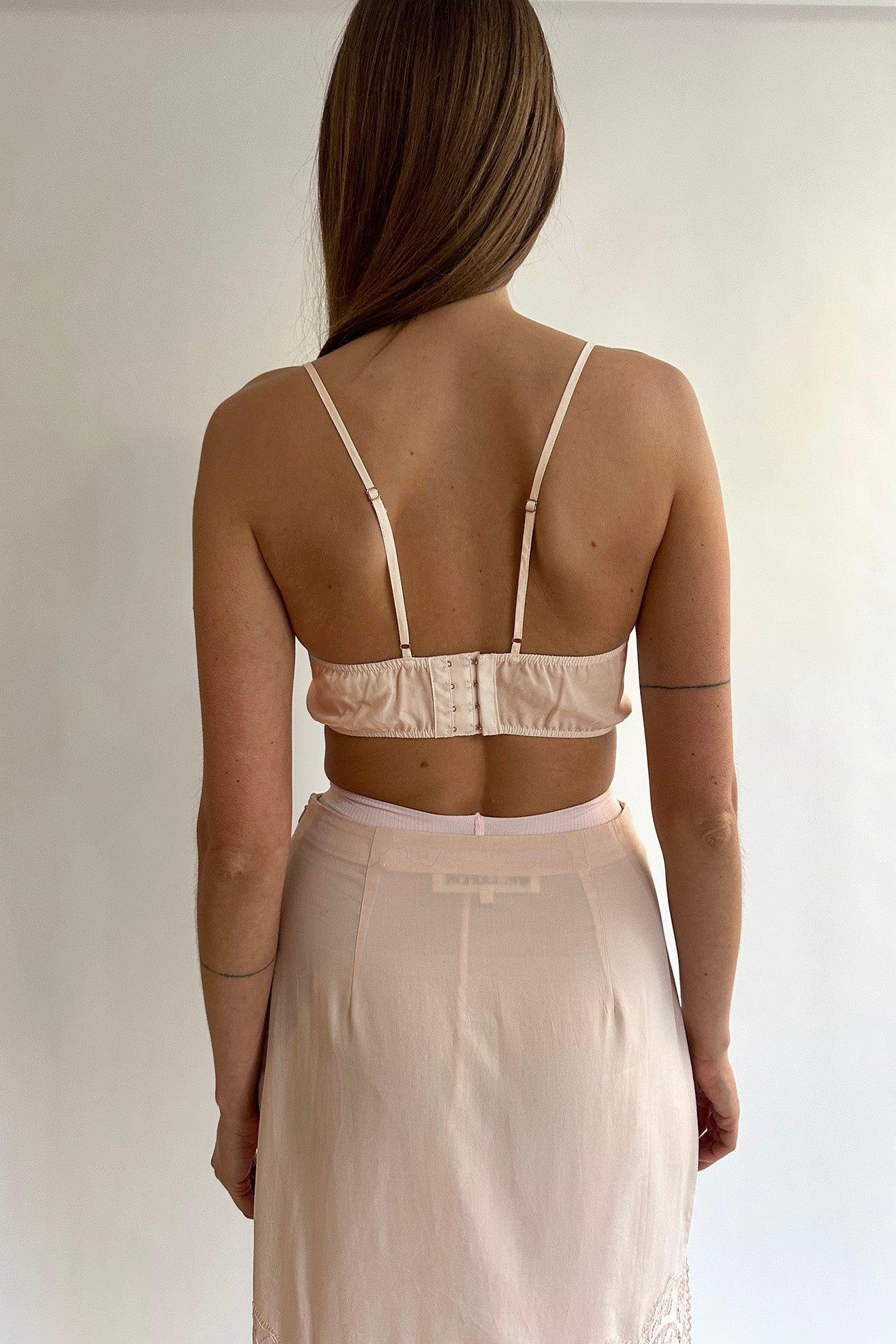MR. LARKIN, Petite Bralette, Pale Peach