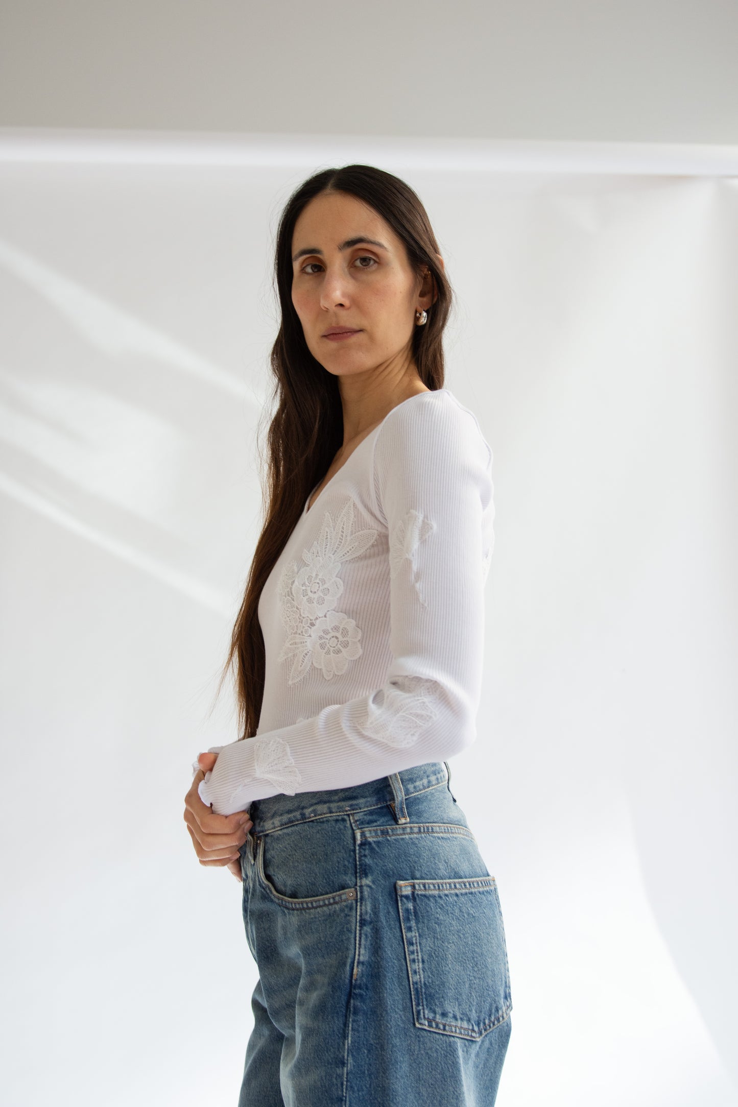 OPÉRASPORT, Elva Seamless Top, White