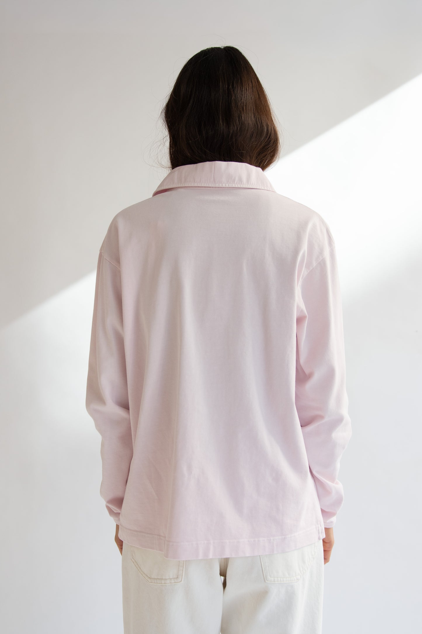 SUNFLOWER, Heavy Jersey Rugby Polo, Pink