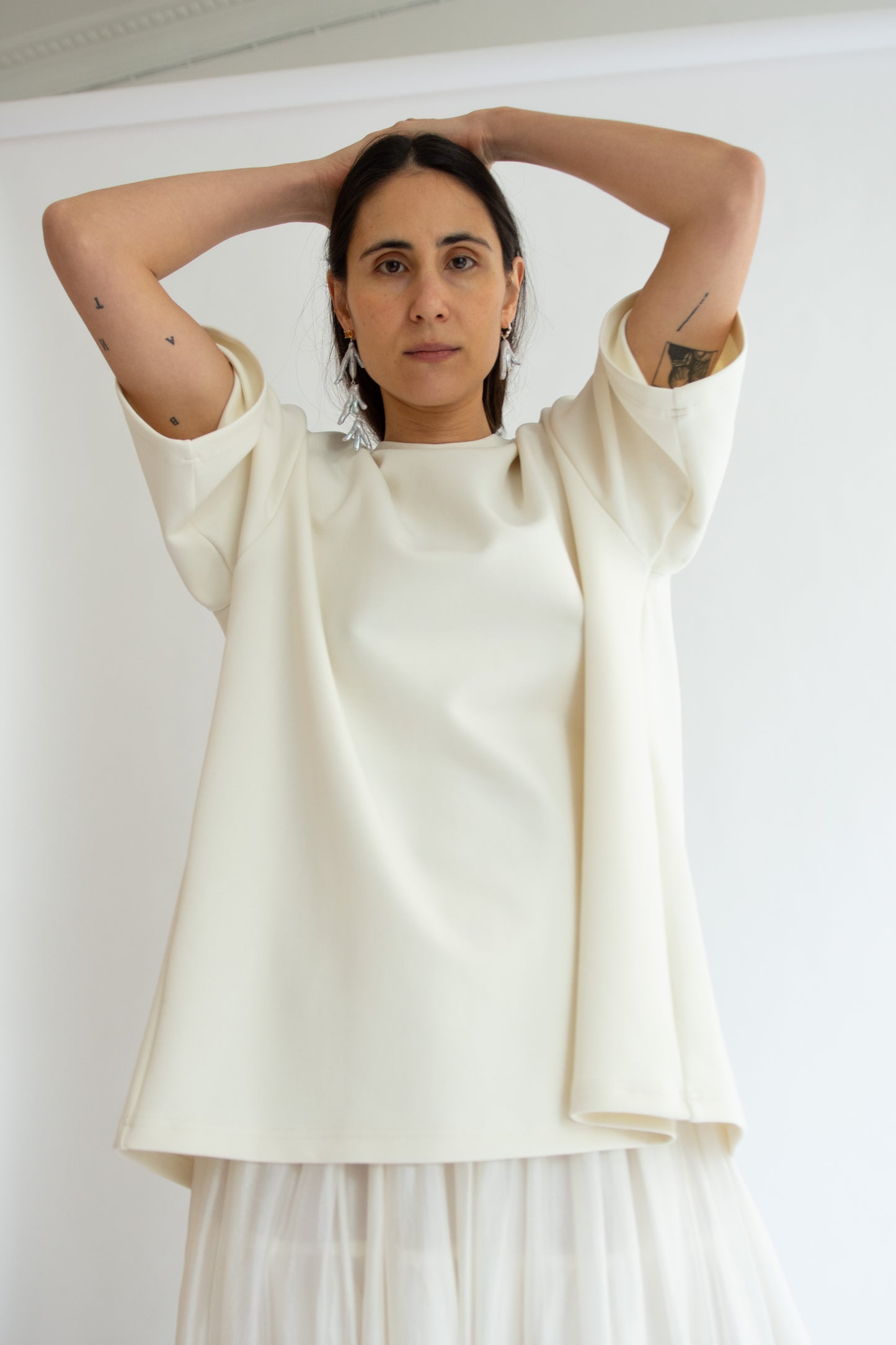 THE GARMENT, TG Bow Tee, Cream