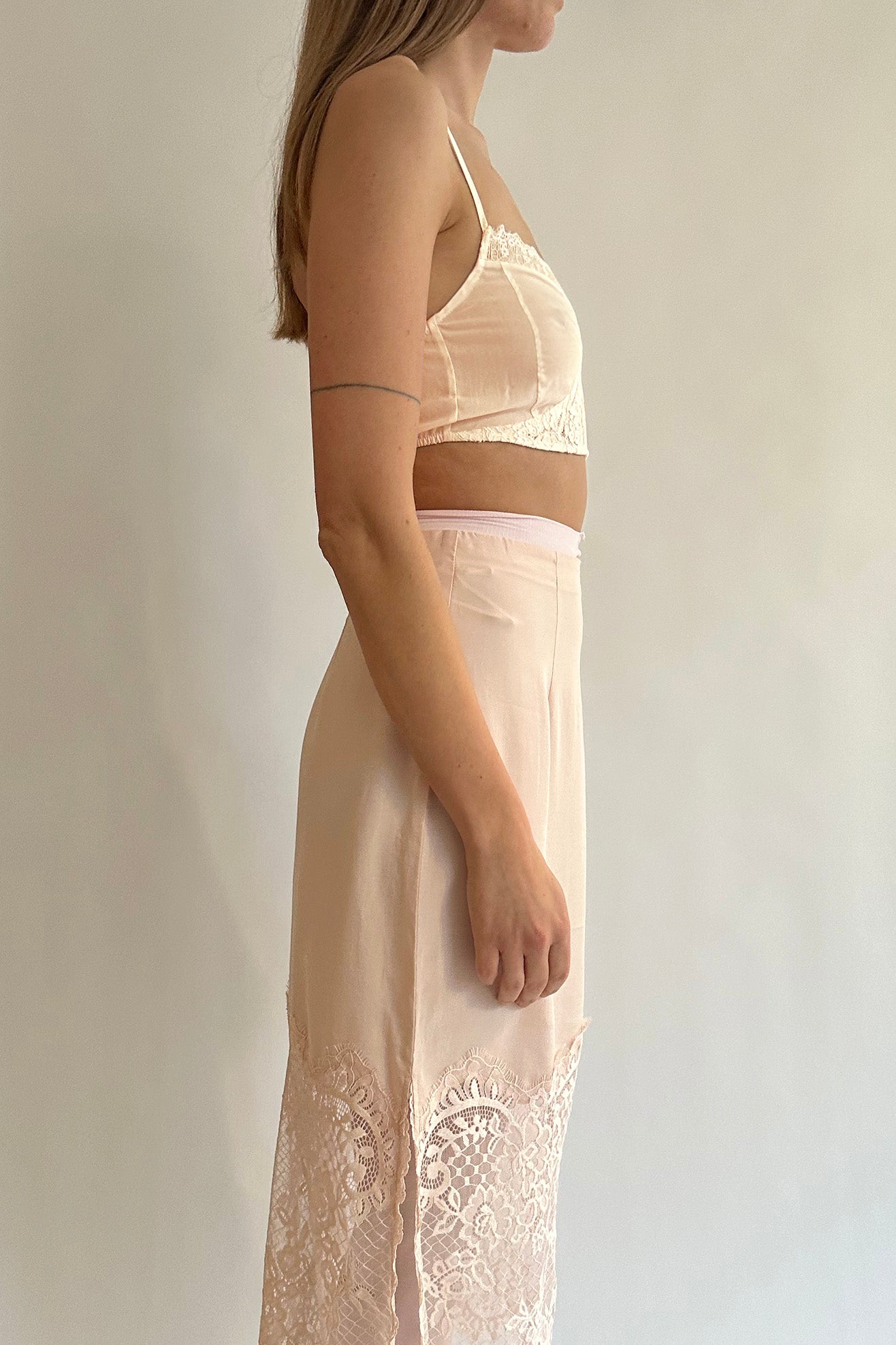 MR. LARKIN, Petite Bralette, Pale Peach