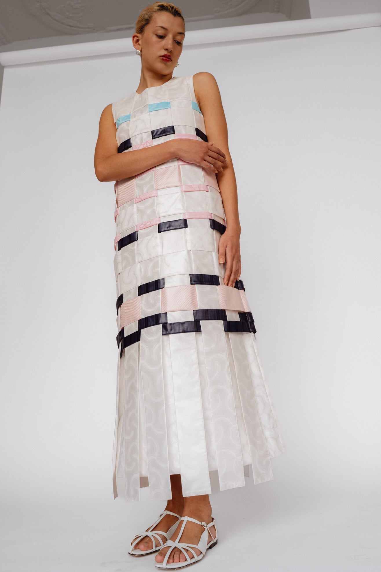 SUPER YAYA, Linda Stripes Dress