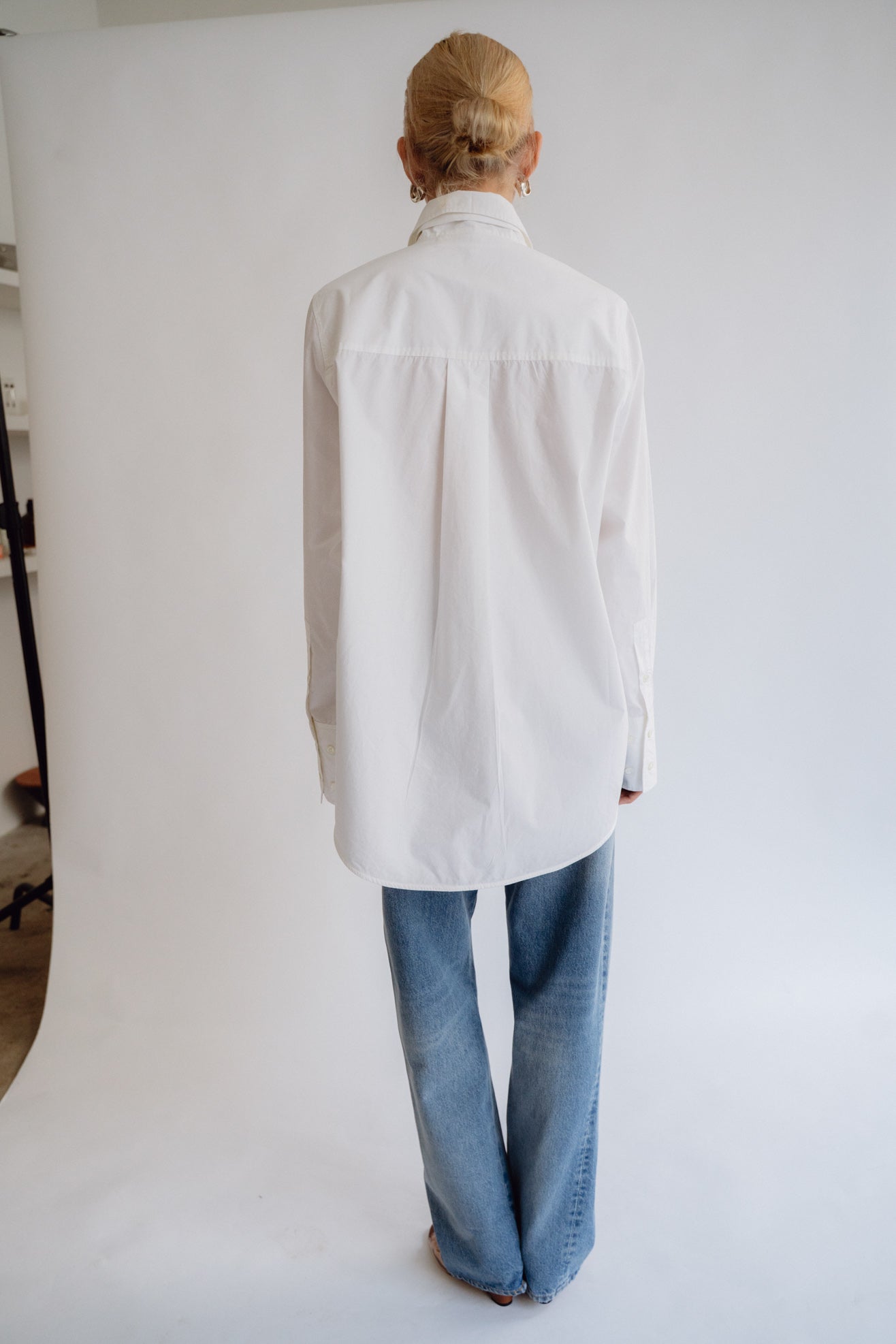 MR. LARKIN, Patty Tie Shirt, Off White