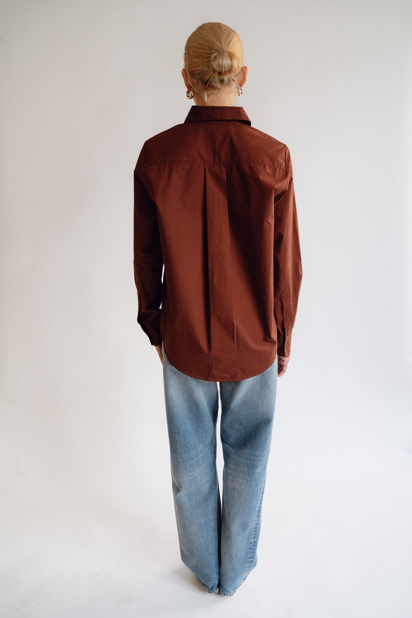 MR. LARKIN, Power Shirt, Mahogany