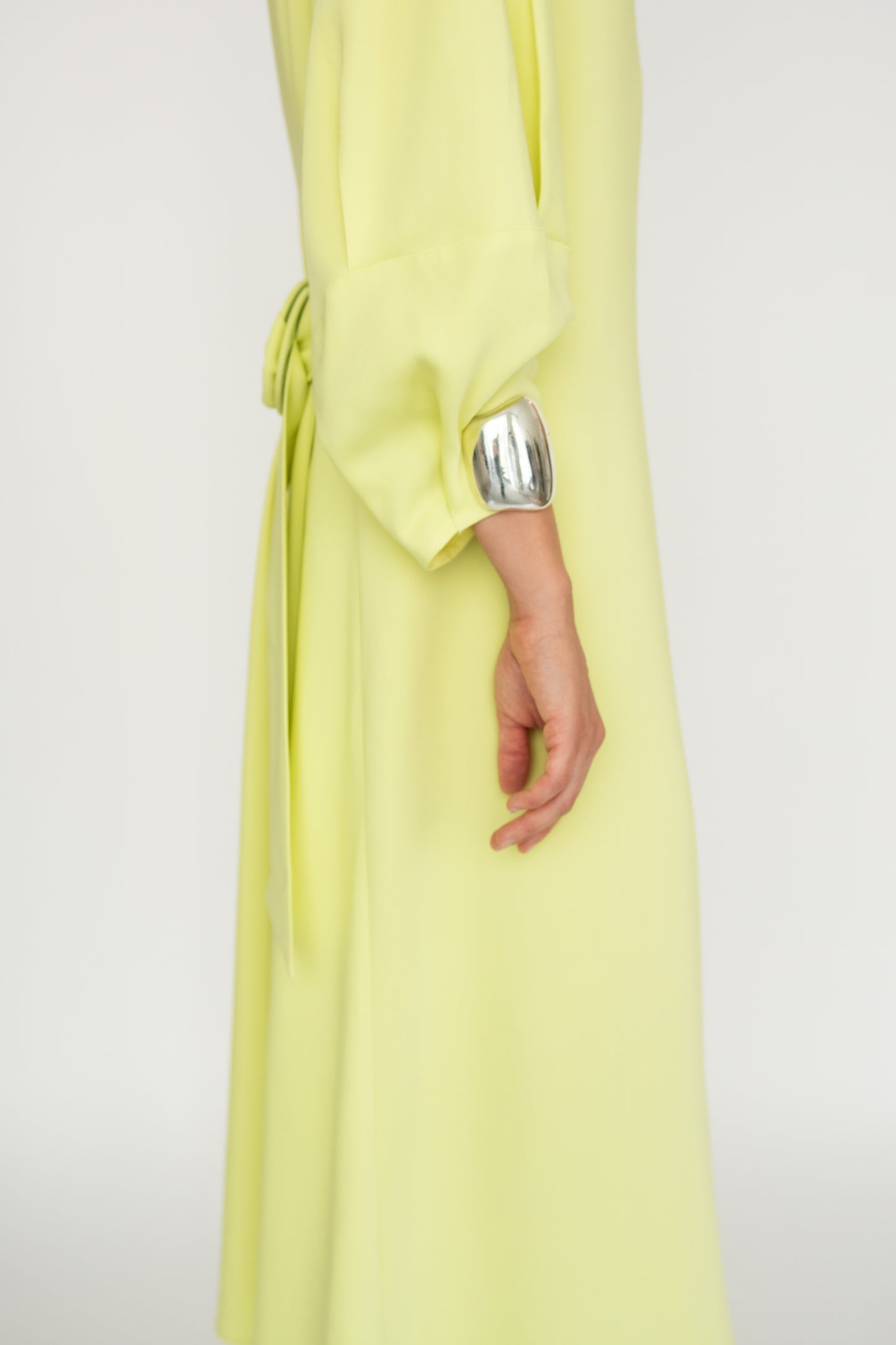 MR. LARKIN, Orla Dress, Citron