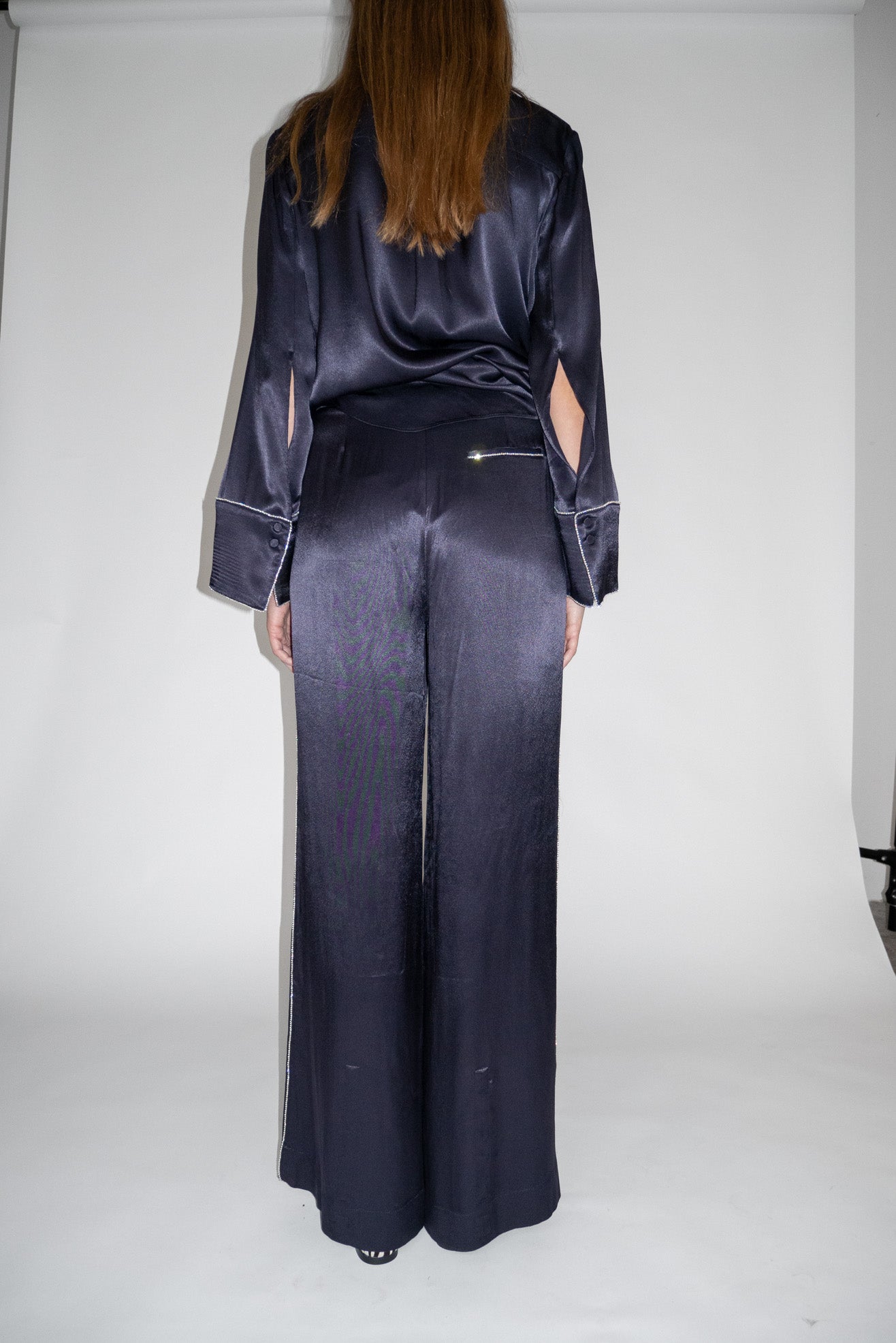 MR. LARKIN, Charlie Rhinestone Pants, Midnight