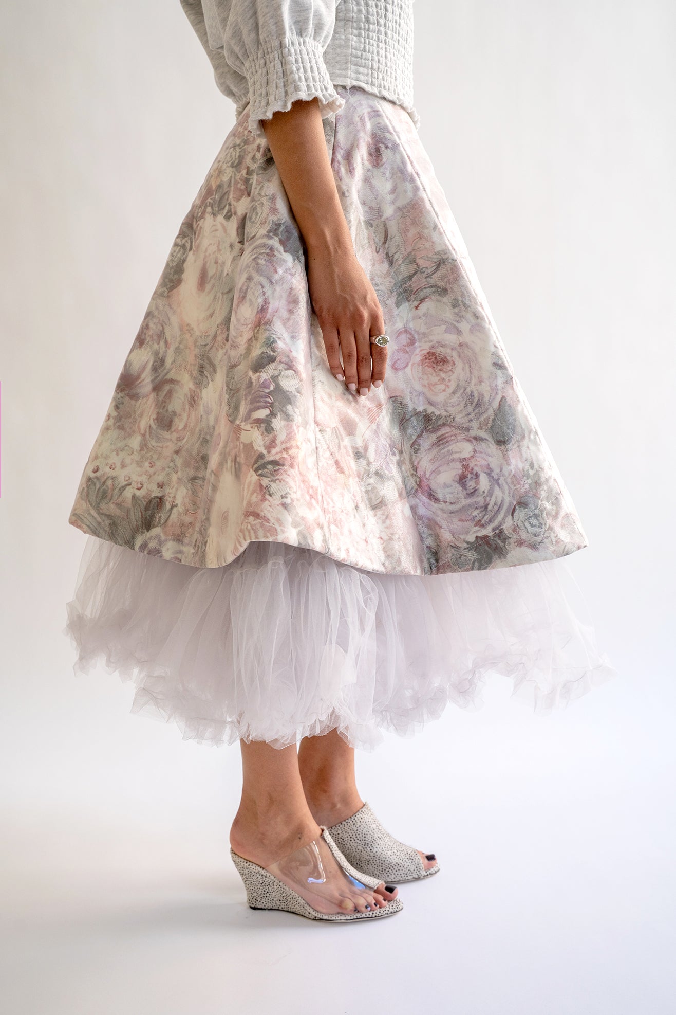 NICKLAS SKOVGAARD, Beata Skirt, Pink Floral