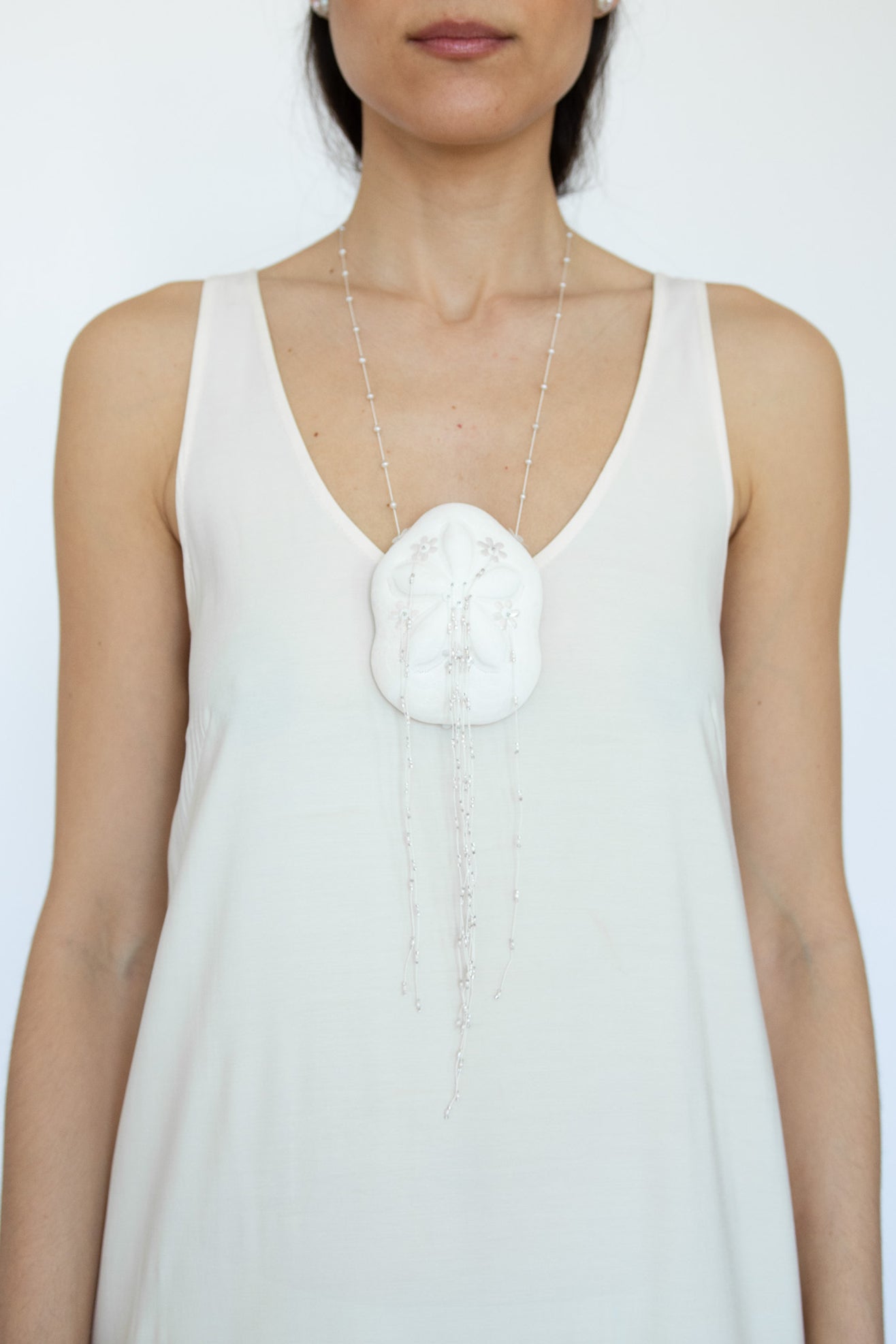 ISSHI, Honeymoon Necklace, Wedding White