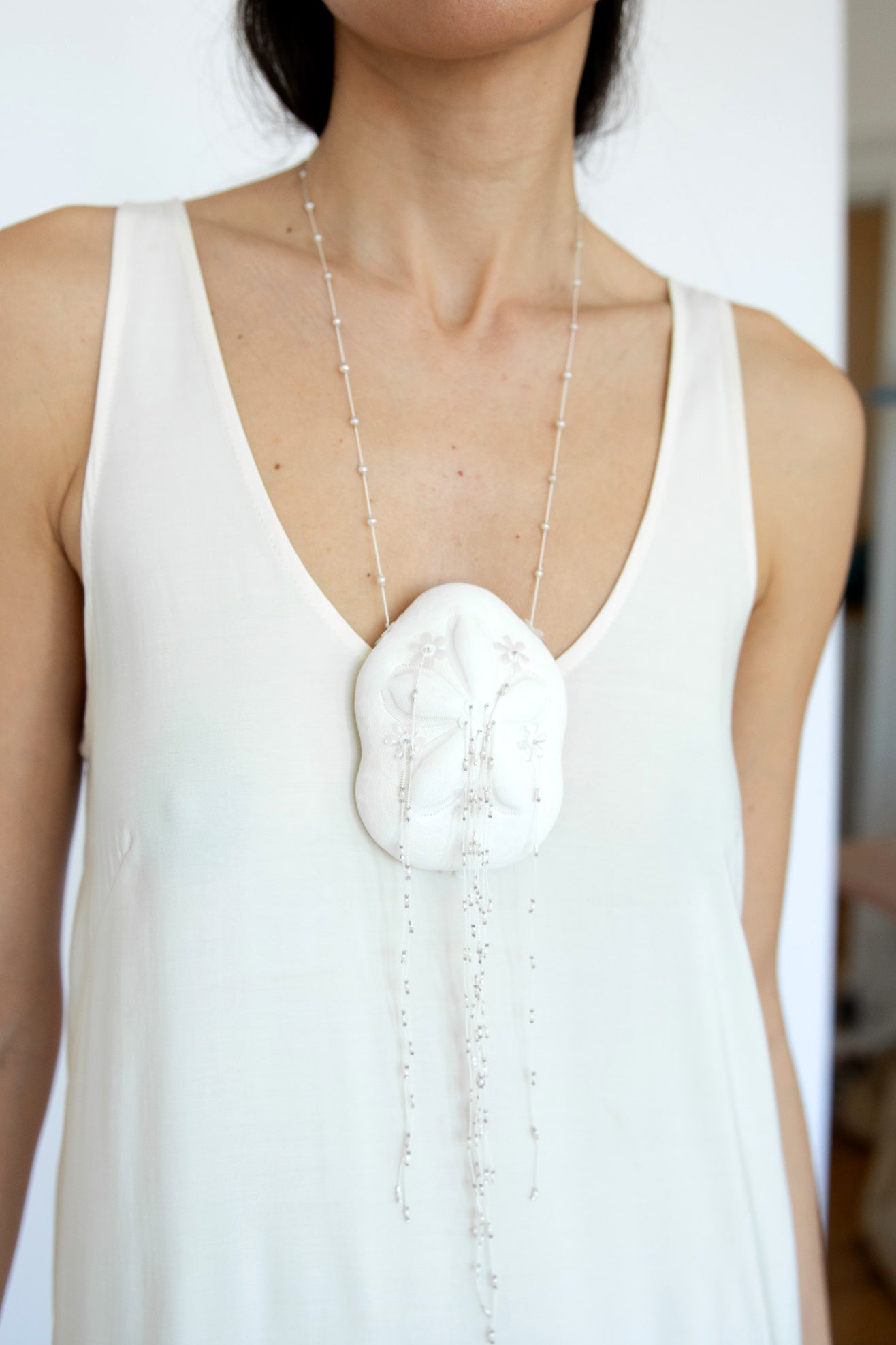 ISSHI, Honeymoon Necklace, Wedding White