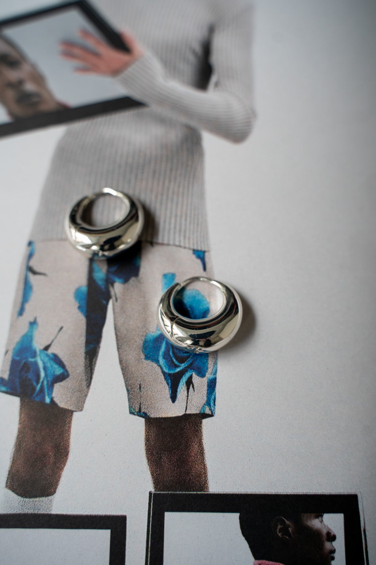RACHEL COMEY, Alpha Earring, Silver