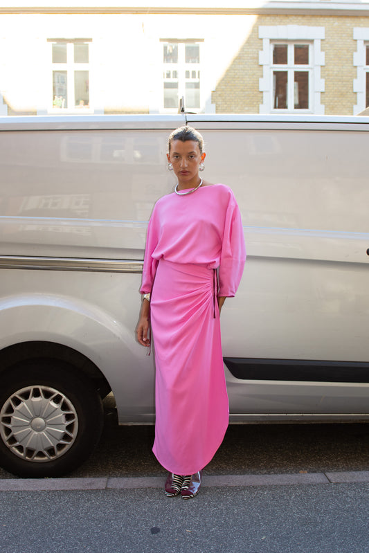 MR. LARKIN, Bansari Skirt, Candy Pink