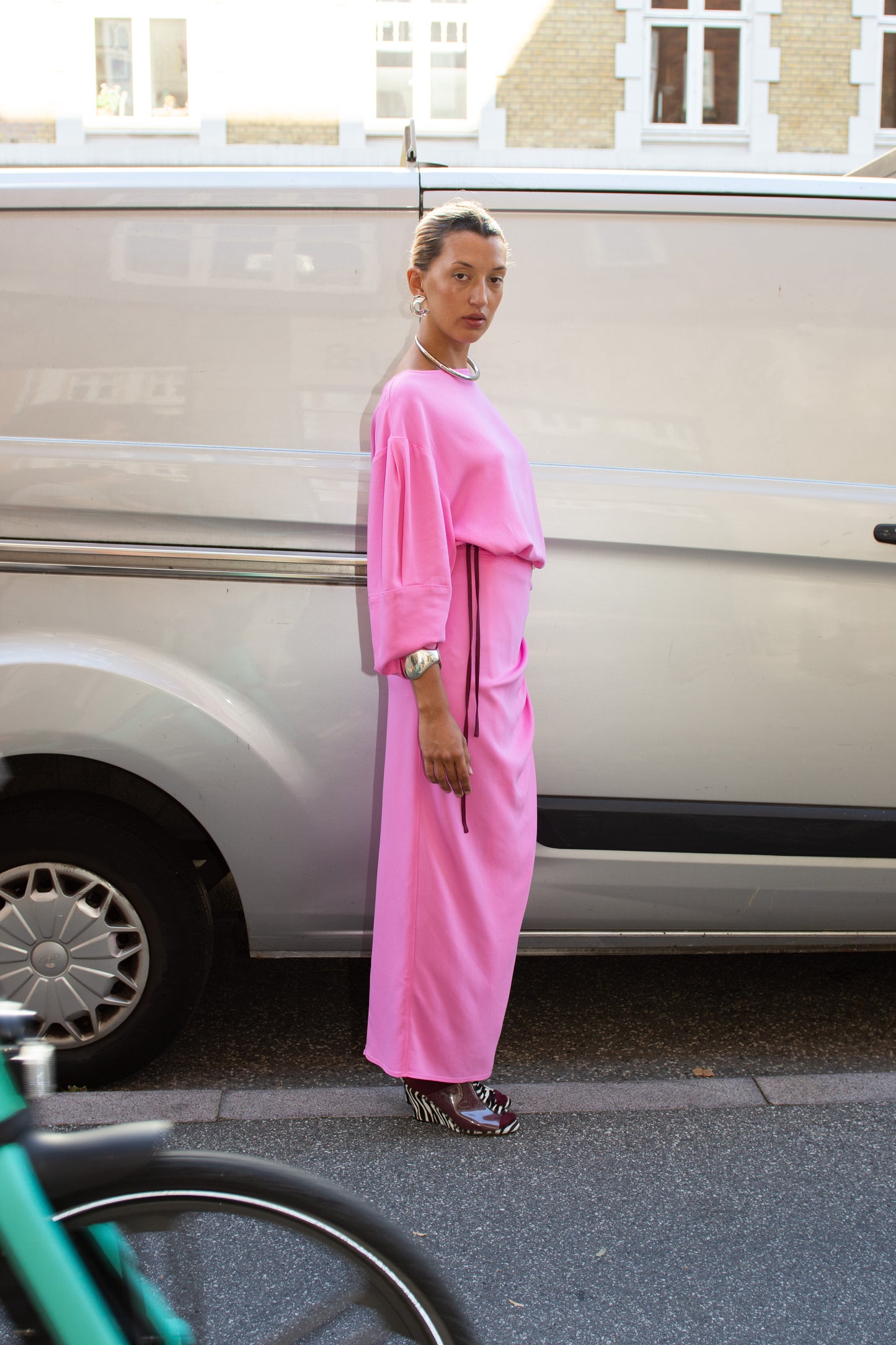 MR. LARKIN, Bansari Skirt, Candy Pink