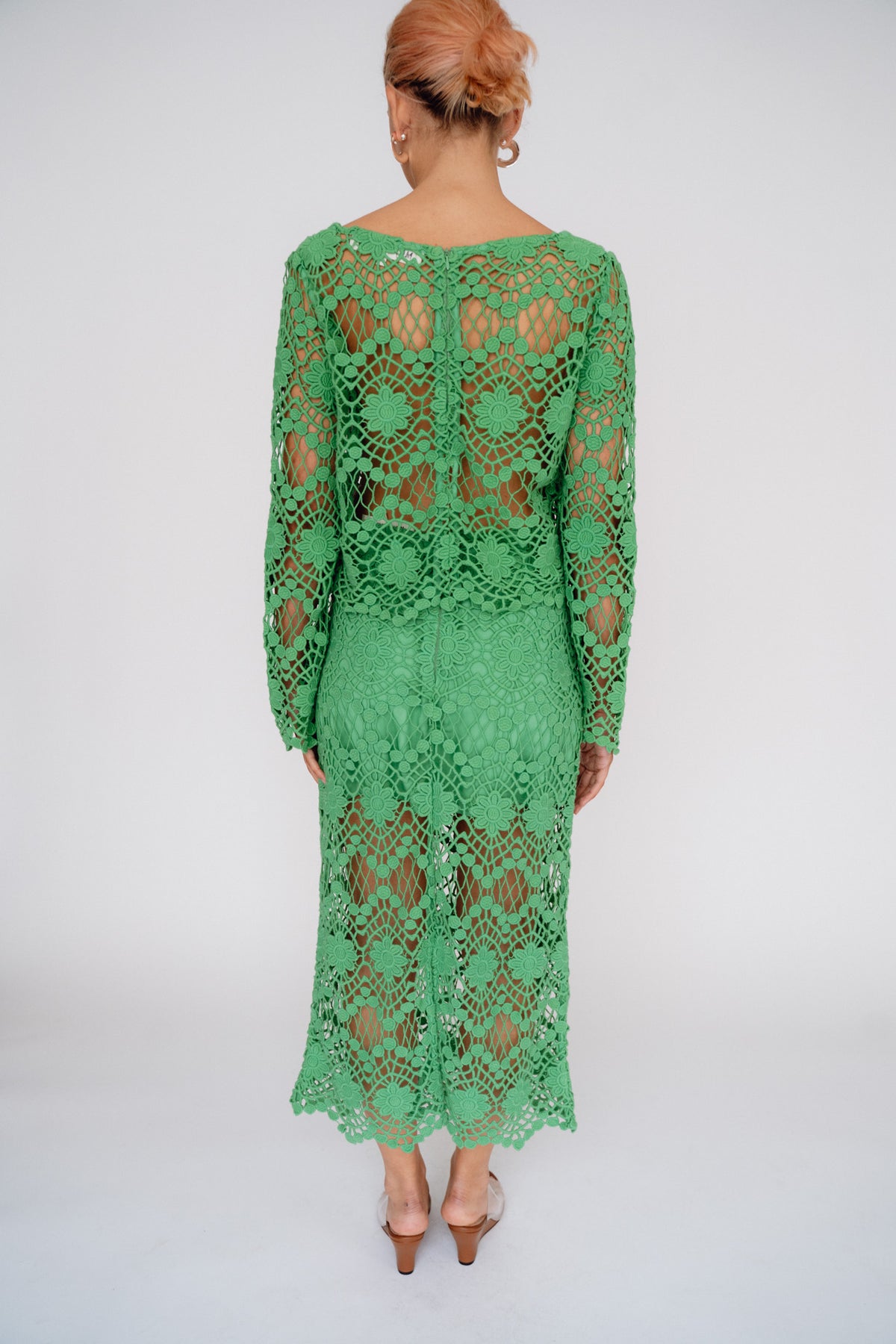 MR. LARKIN, Lou Lou Skirt, Green