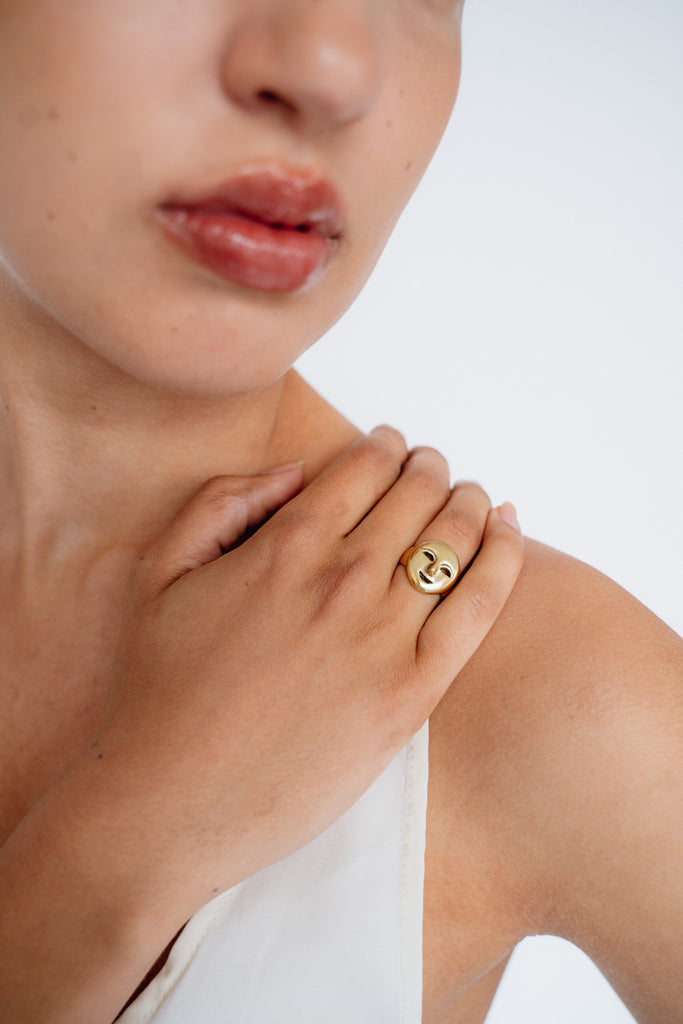 MONDO MONDO, Friend Ring, Gold