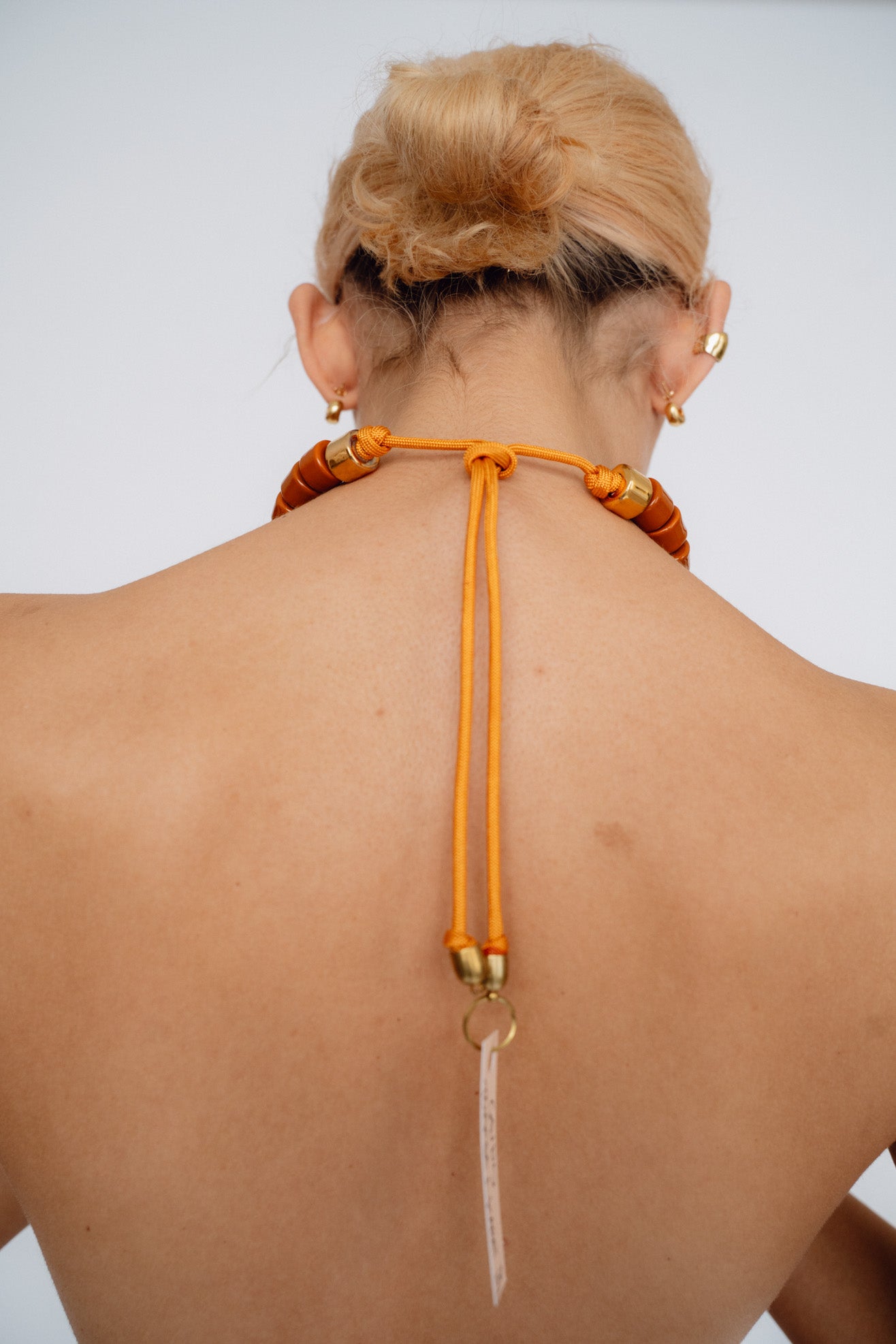 HER NEW TRIBE, Bead Two Necklace, Toffee & Karat