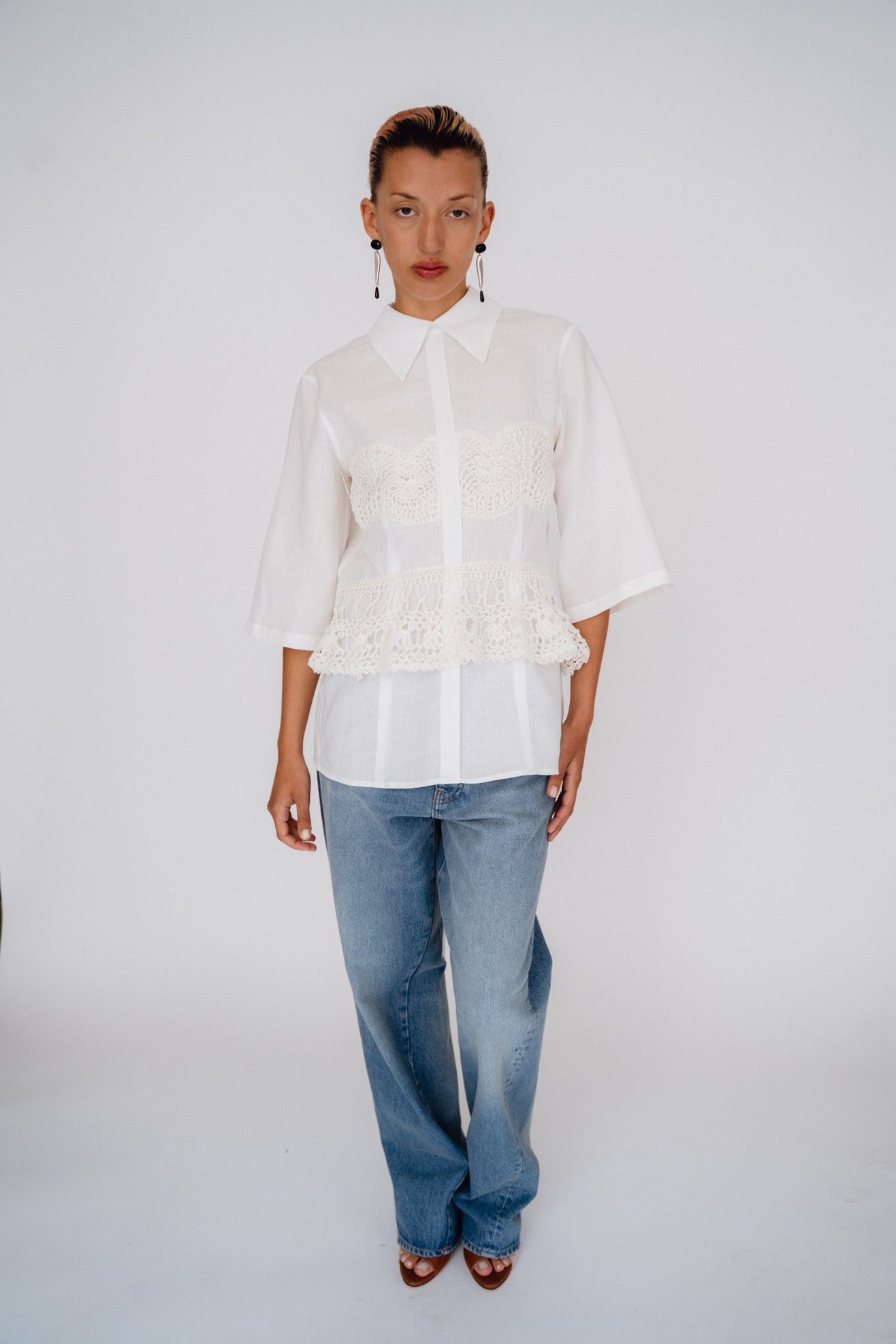 SKARULE, Crochet Shirt