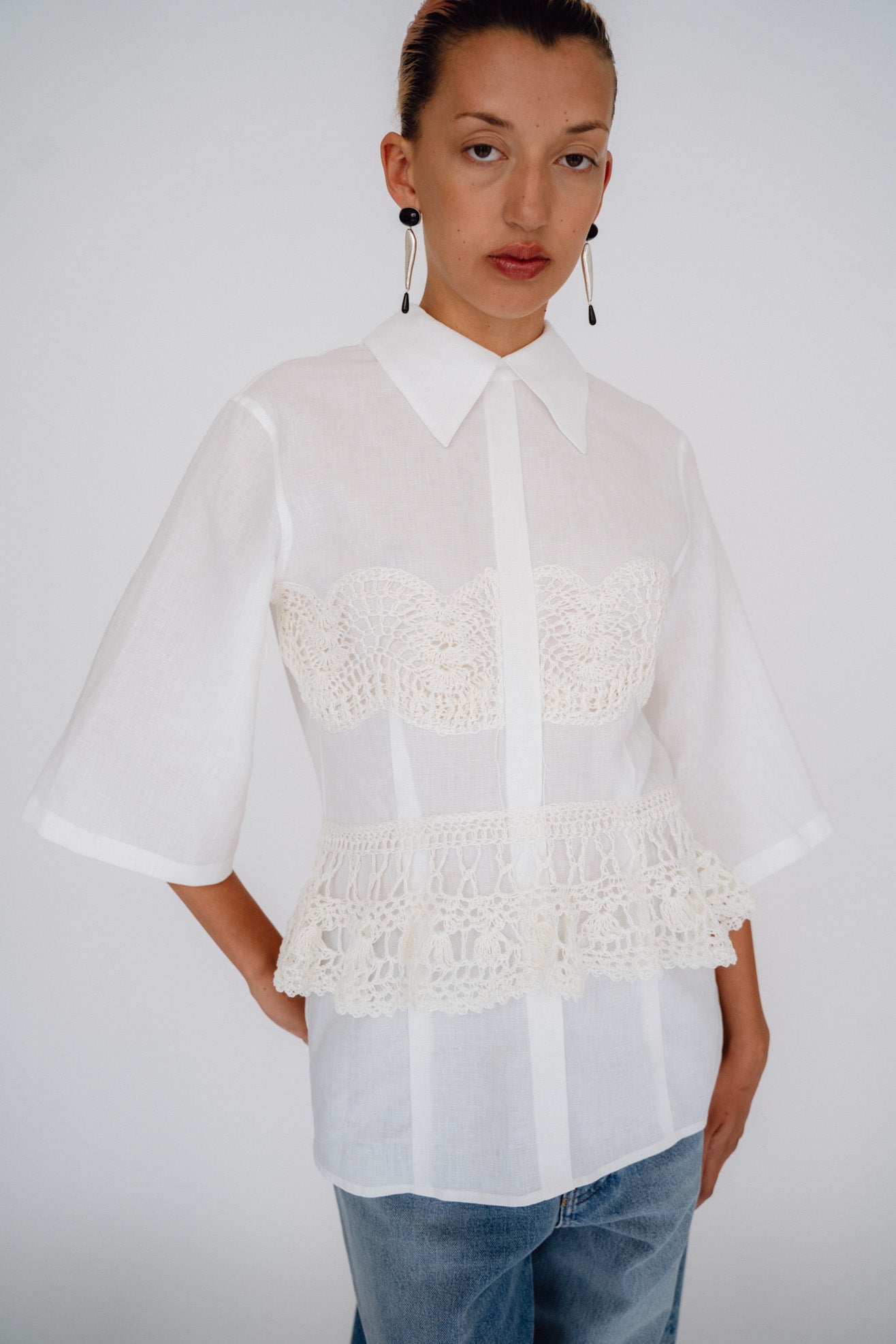 SKARULE, Crochet Shirt