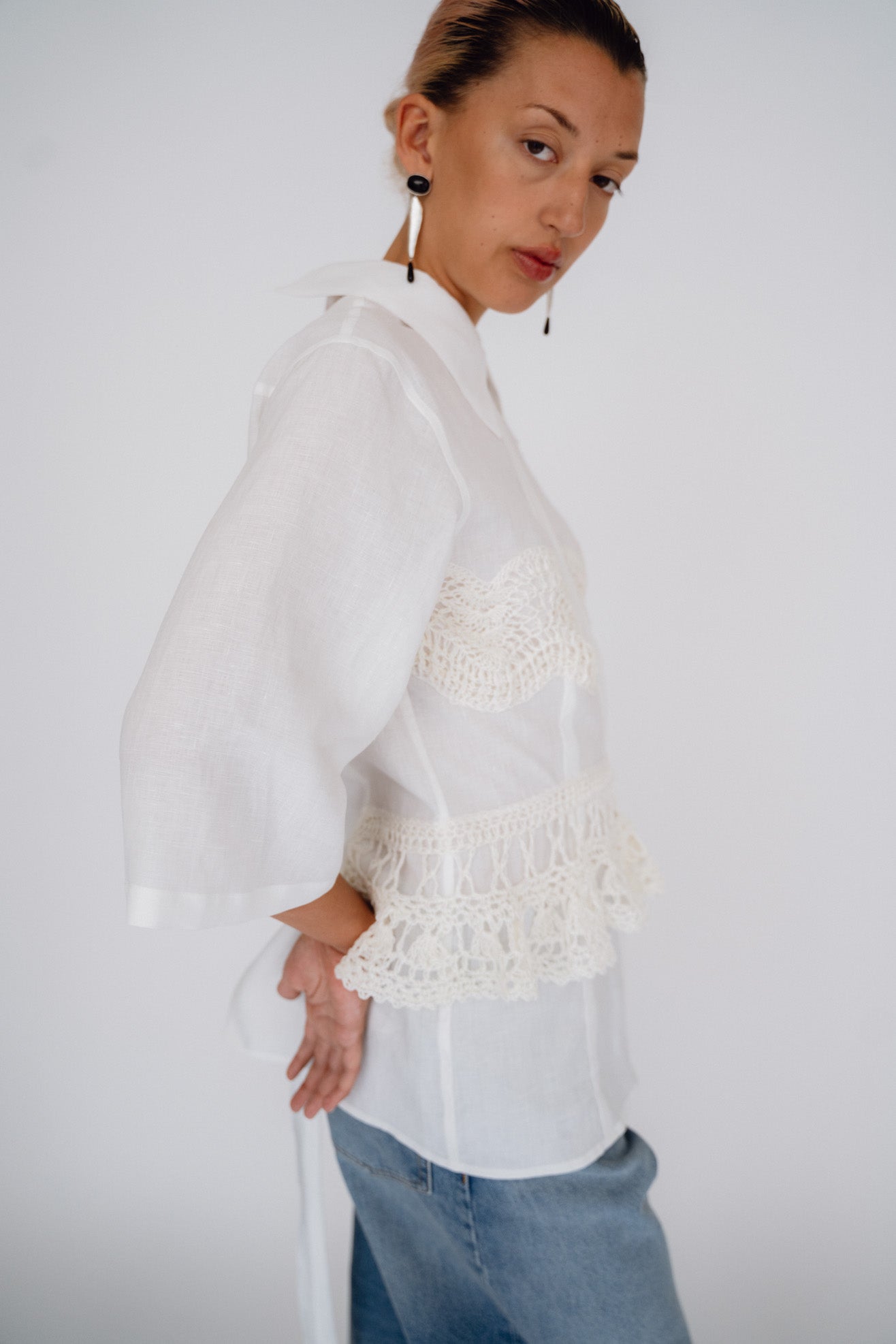 SKARULE, Crochet Shirt