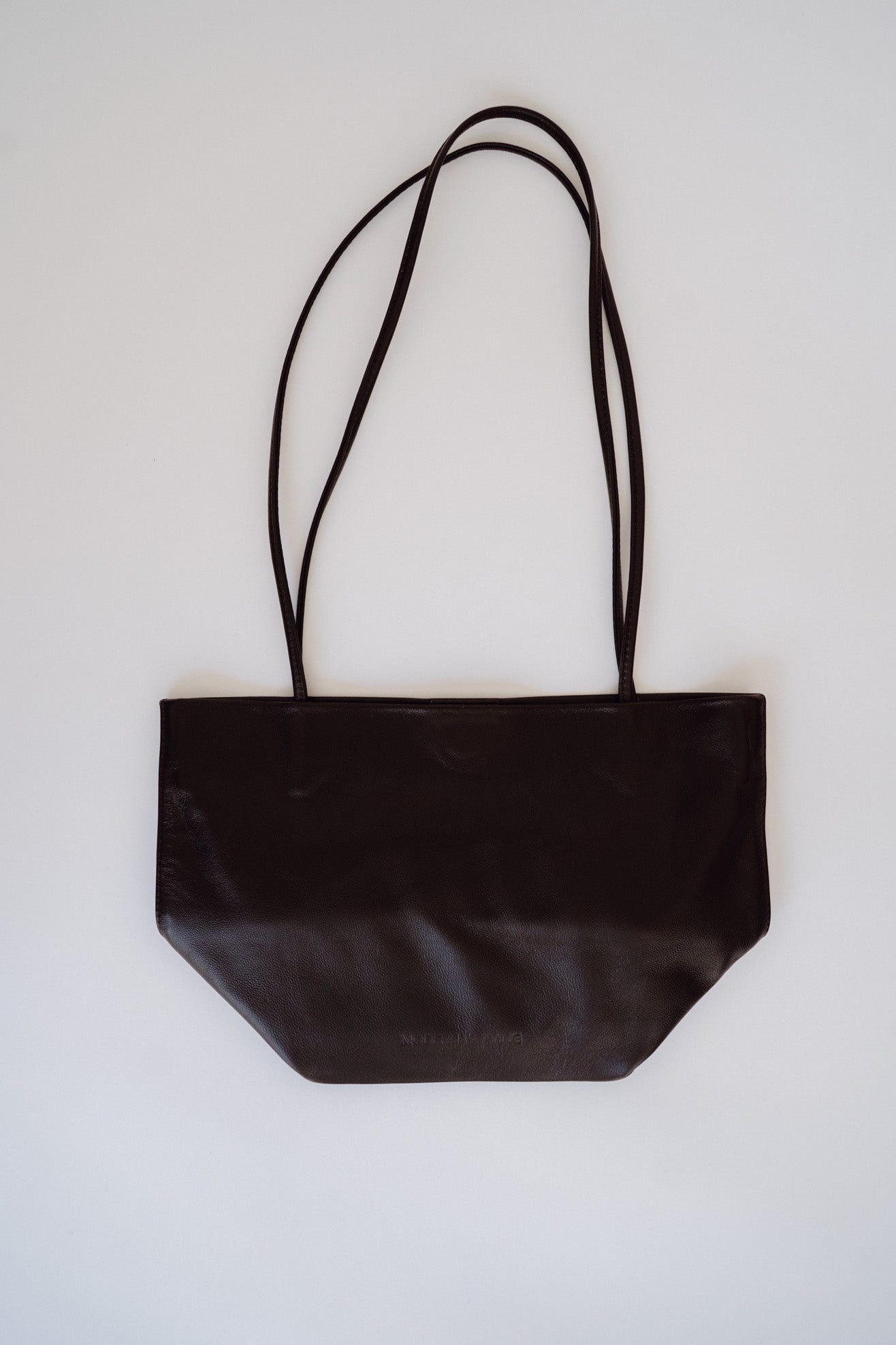 MODERN WEAVING, Relaxed Basket, Dark Brown