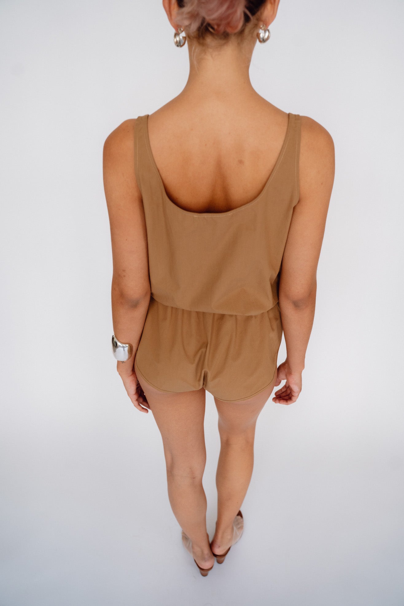 MODERN WEAVING, Gathered Bodysuit