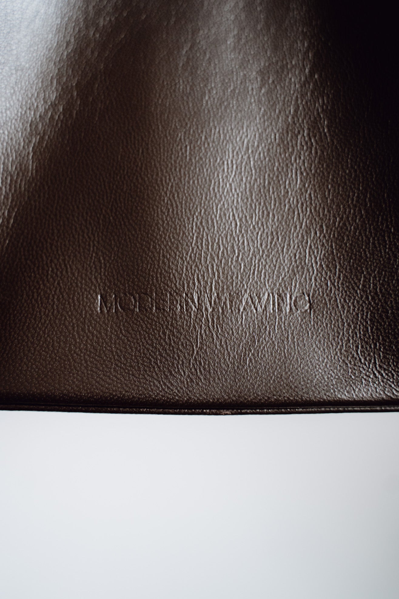 MODERN WEAVING, Relaxed Basket, Dark Brown